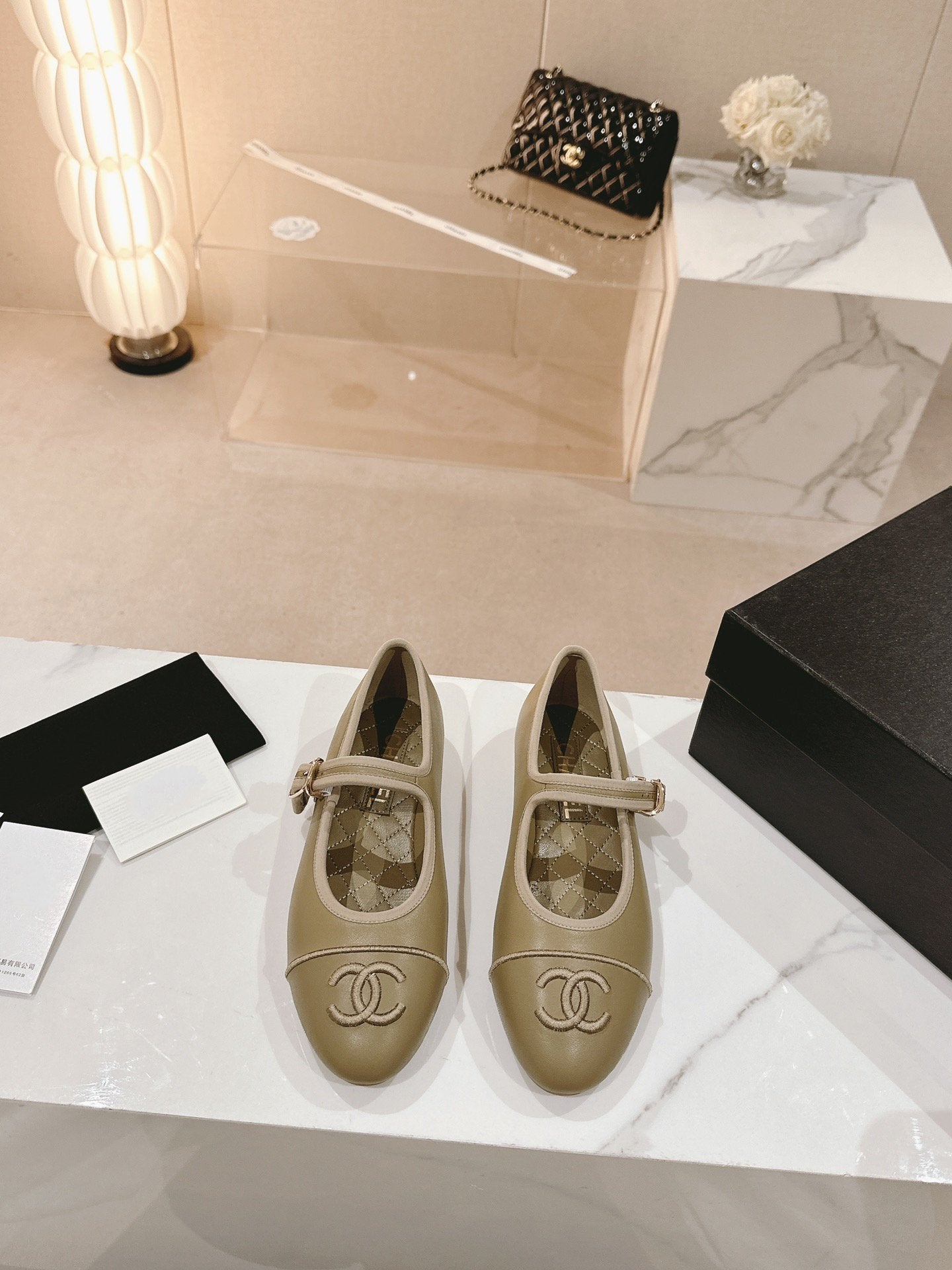 mary janes olive calfskin