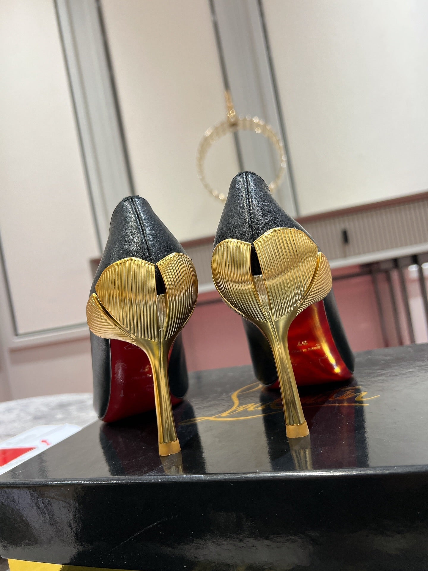 CL Ginko Pump 85mm Pumps Nappa Leather Black