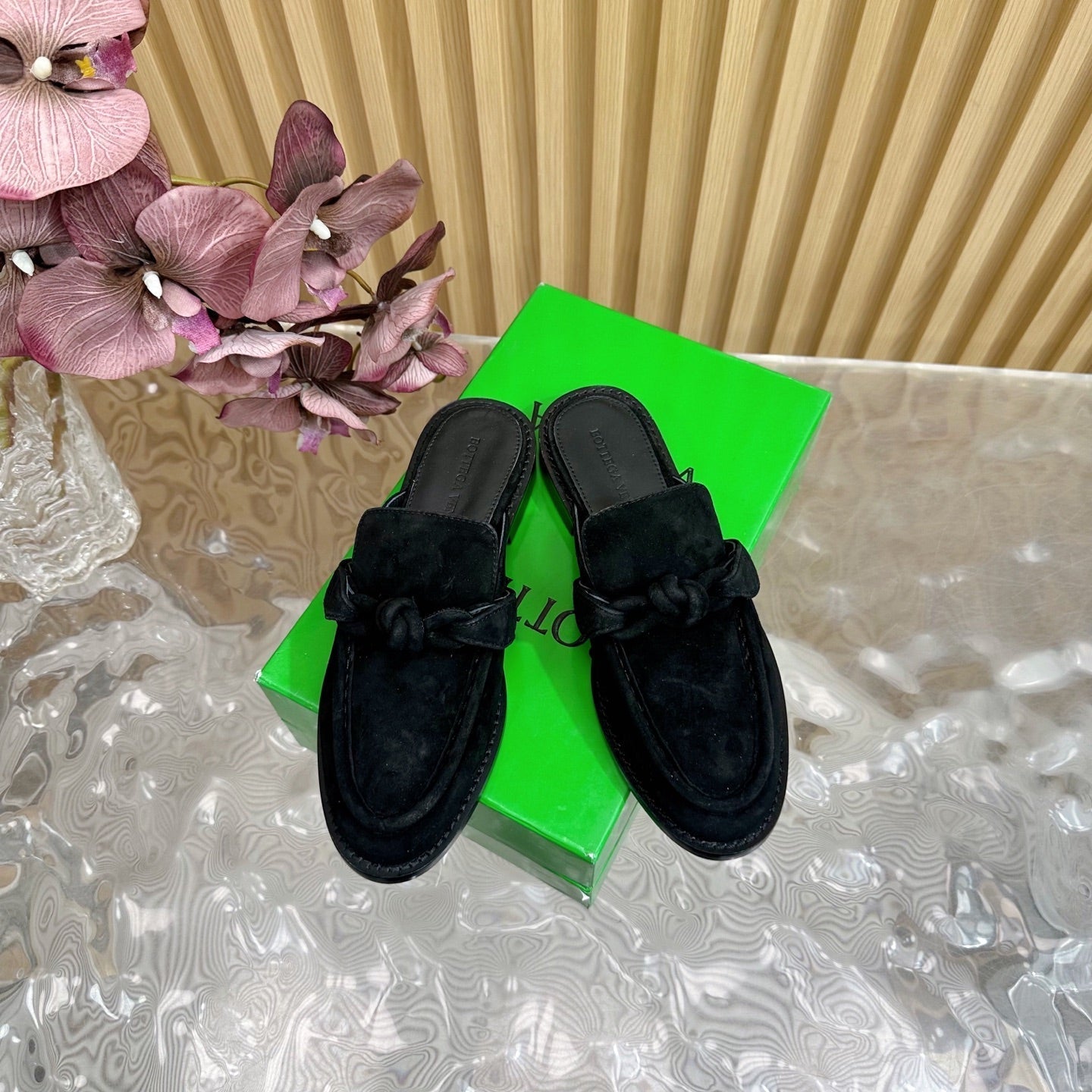 Astaire Loafer Black Suede 176153