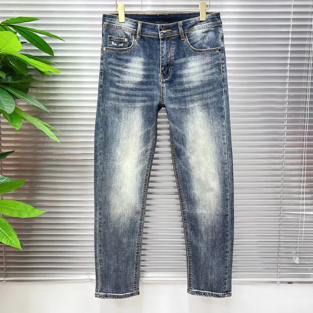 Fendi 2026 Men's Jeans Blue Denim 739874