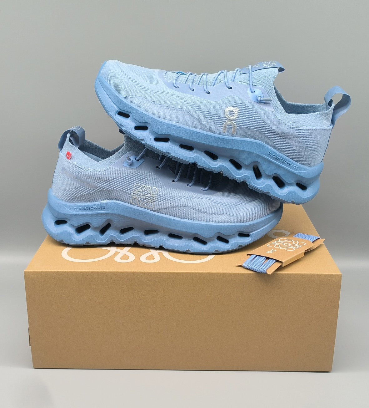 CLOUDTILT SNEAKER IN BABY BLUE RECYCLED POLYESTER