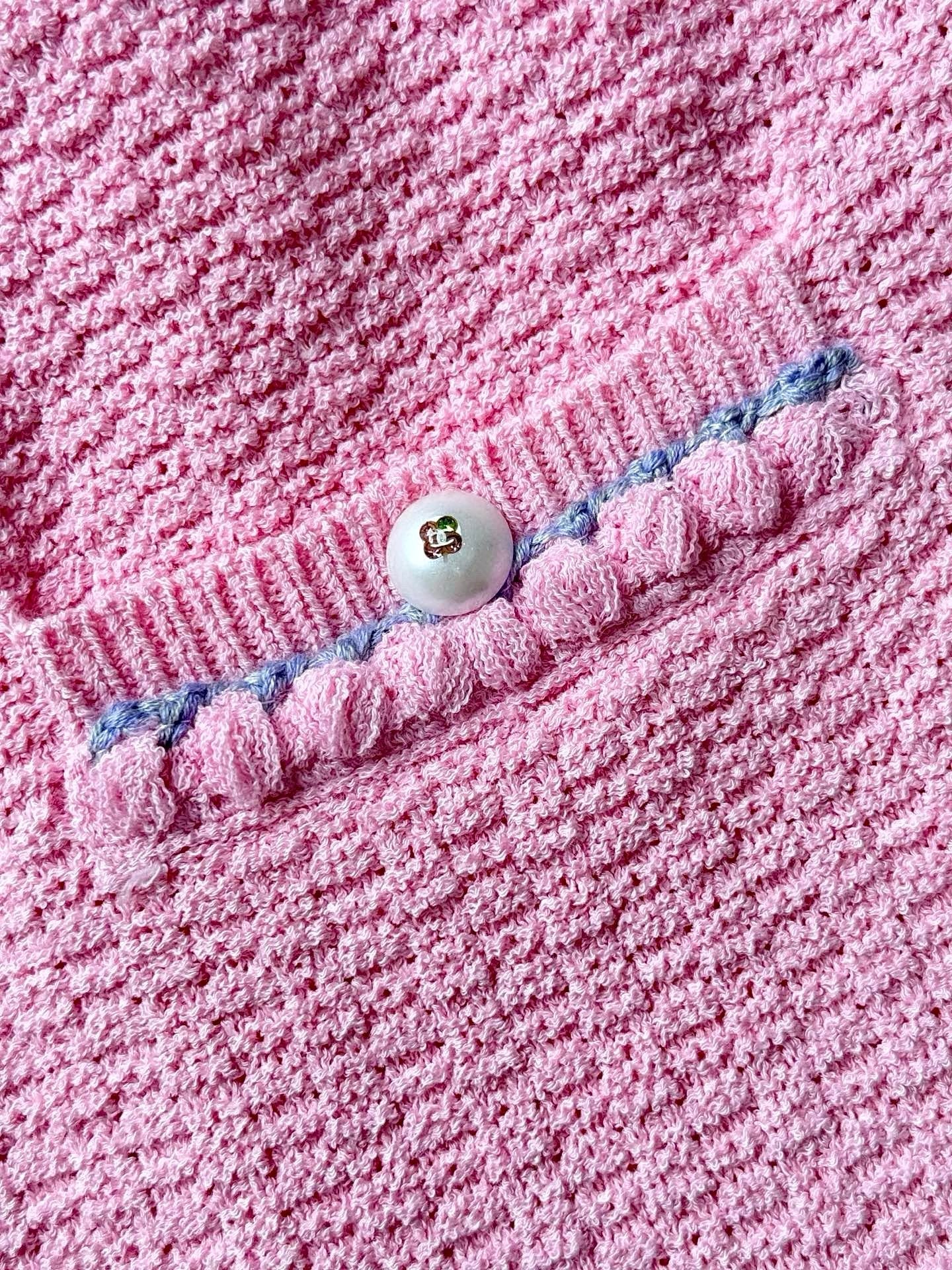 Chanel 25P Mini Skirt Pink Tweed 237296