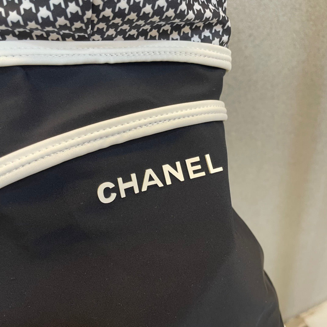 Chanel Swimsuits Black Cotton 180528