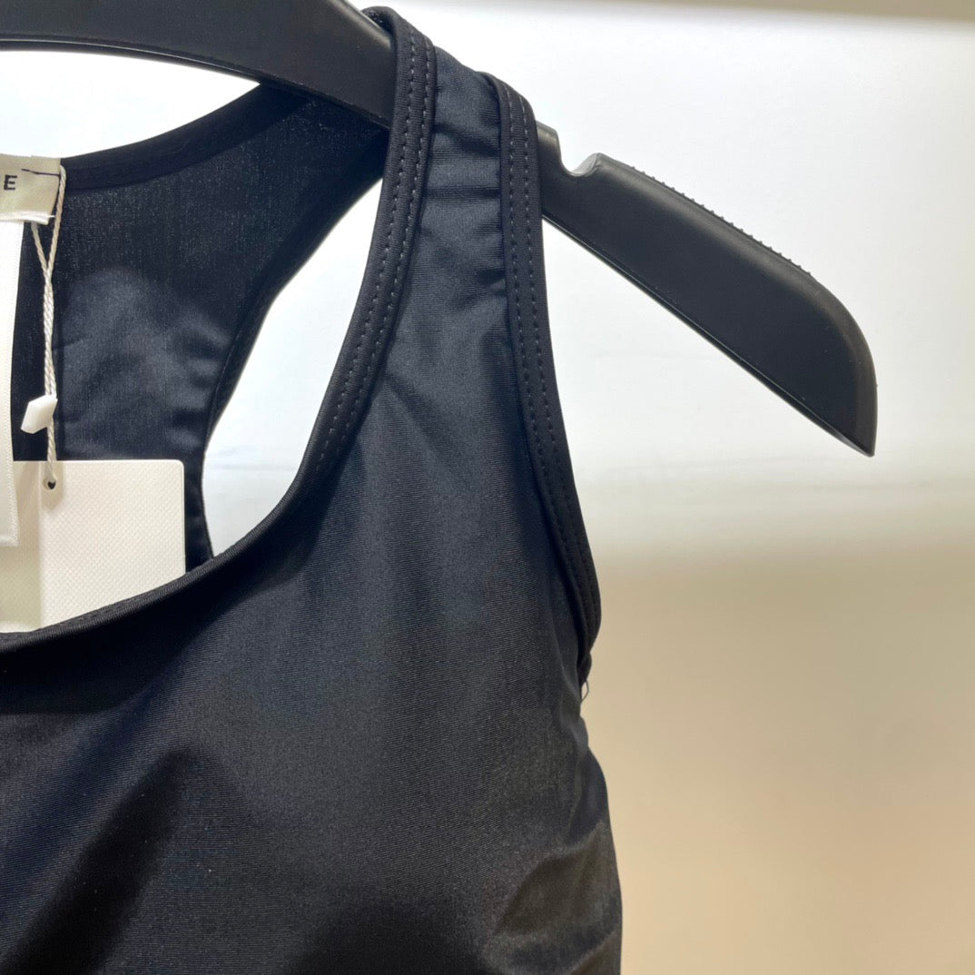 Celine Yoga Set White Black 198904