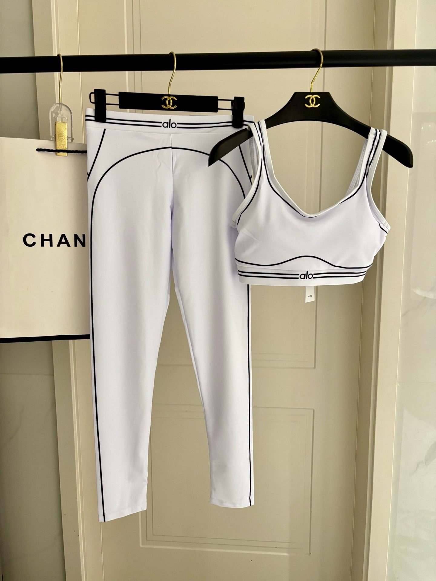 Airbrush High-Waist Heart Throb Set White 198919