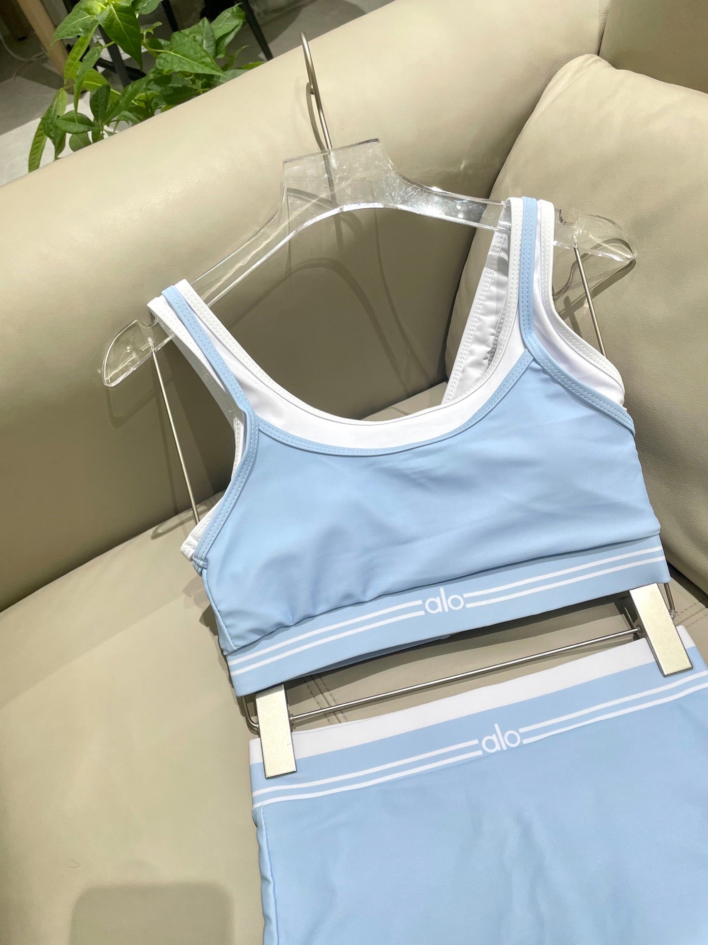 Alo Airbrush Better Together Tennis Set Light Blue 198924
