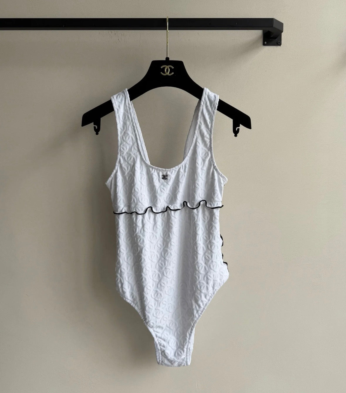 CC One-Piece Bikini White 201869