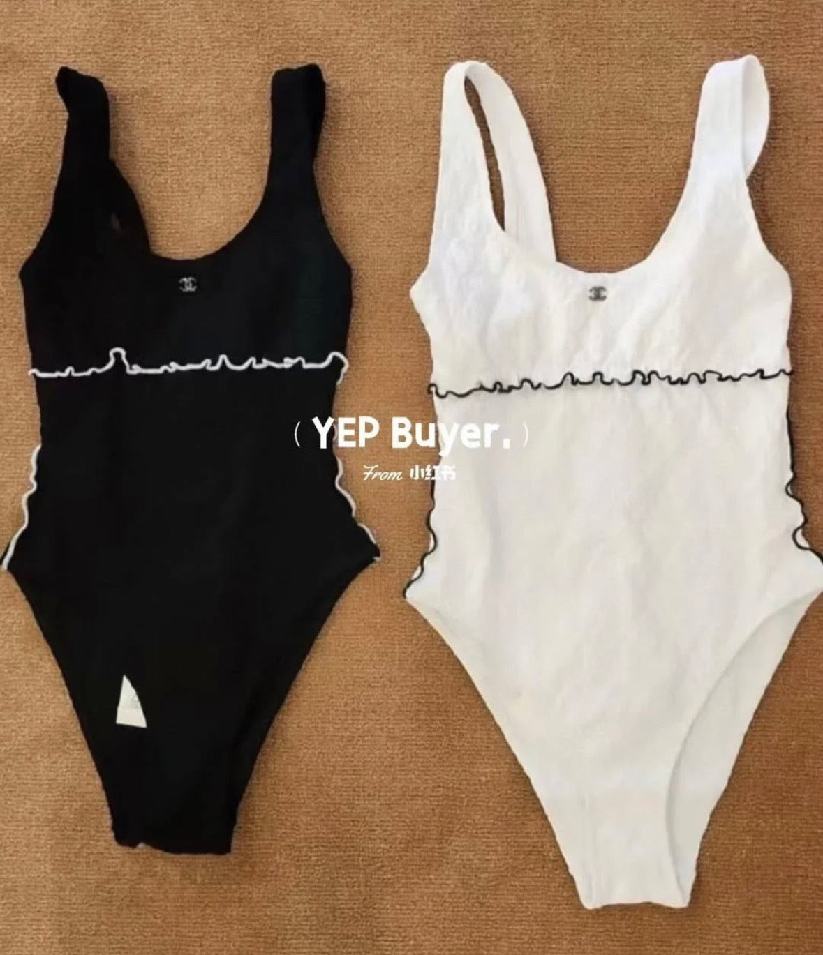 CC One-Piece Bikini White 201869