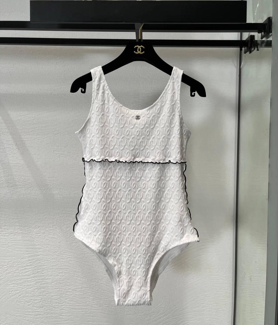 CC One-Piece Bikini White 201869