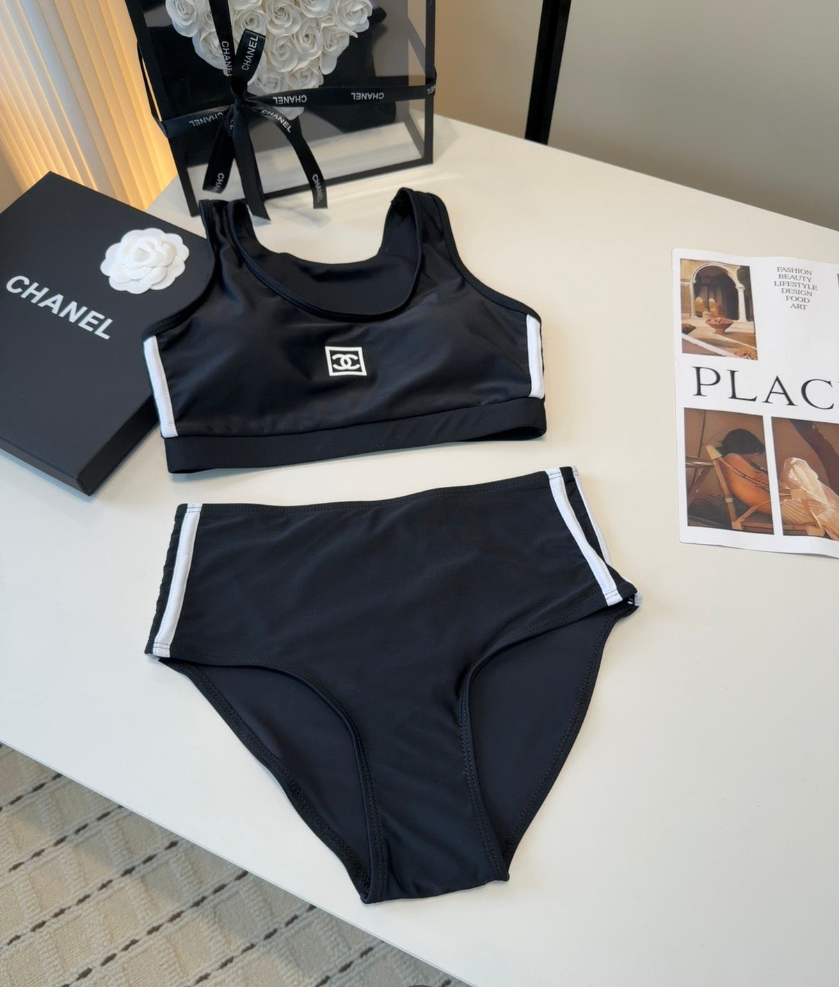 Chanel 26s Two-Piece Bikini 261454