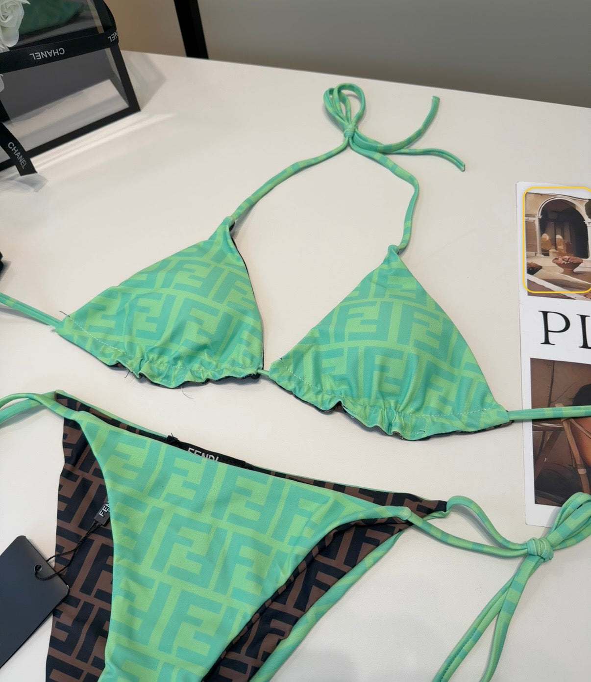 Fendi 26s Two-Piece Bikini 261461
