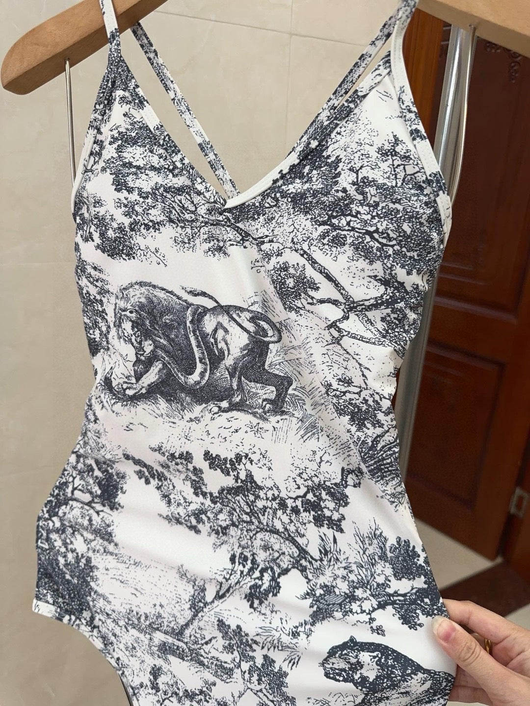 CD Swimsuit in Nylon 346452