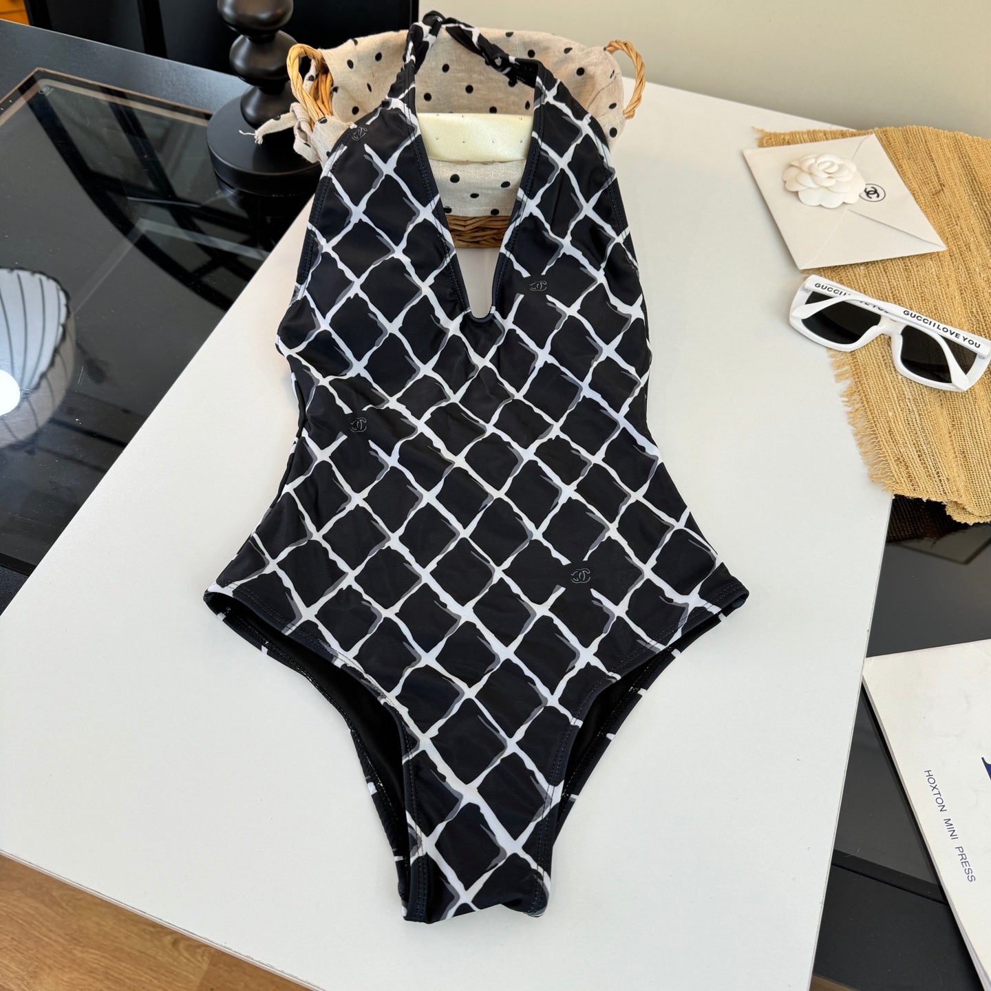 Chanel One-Piece Bikini 341653