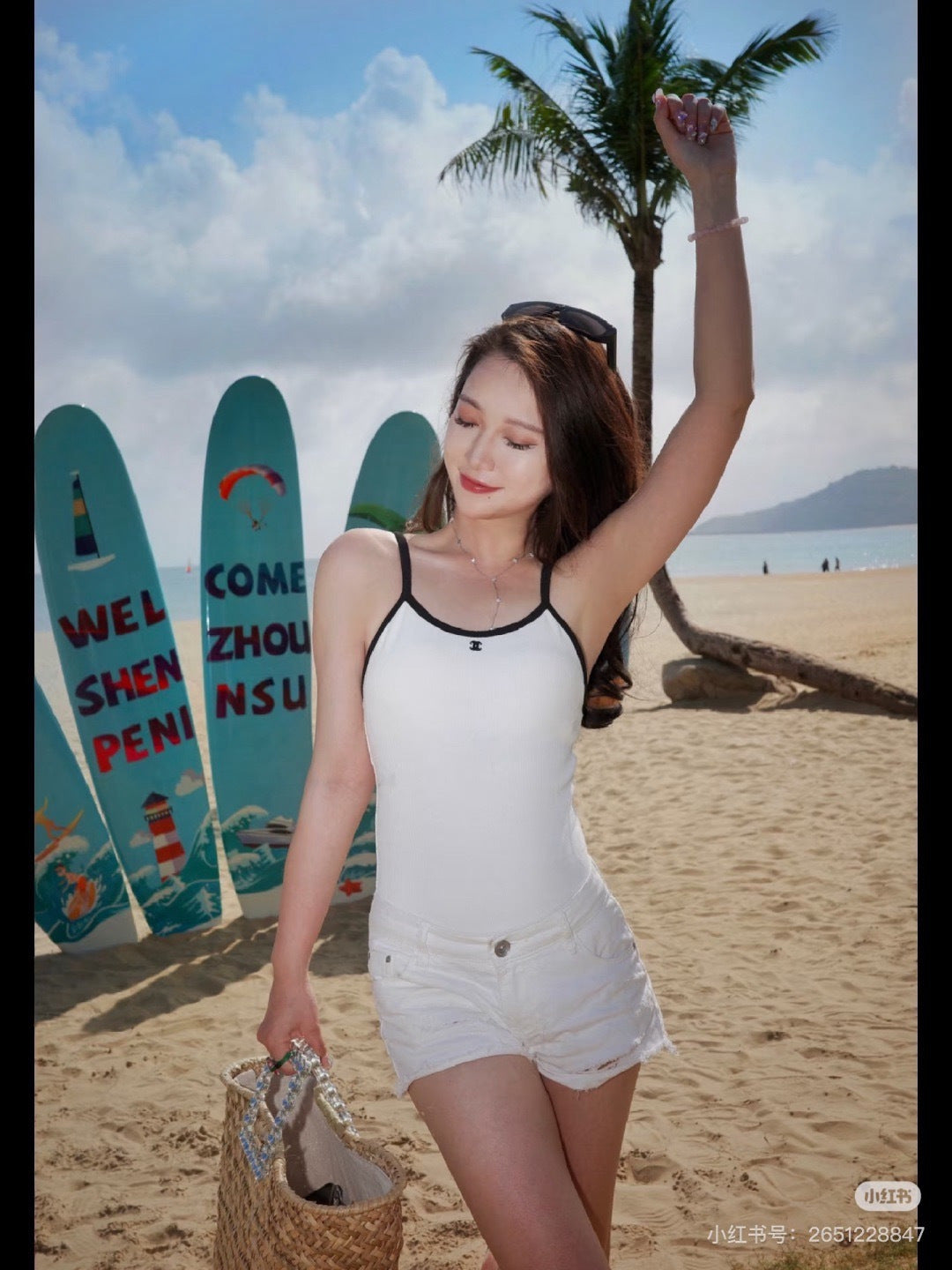 Chanel One-Piece Bikini 341654