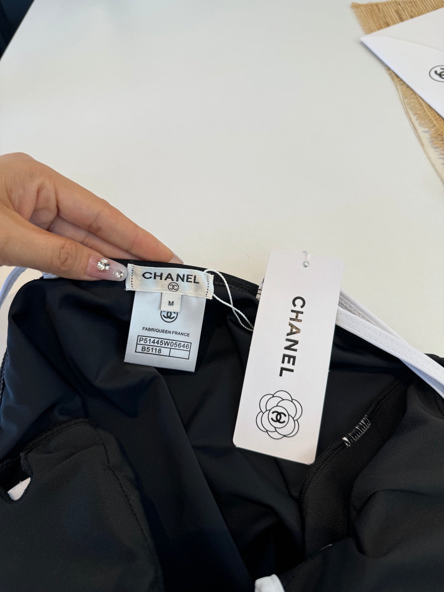 Chanel One-Piece Bikini 341655
