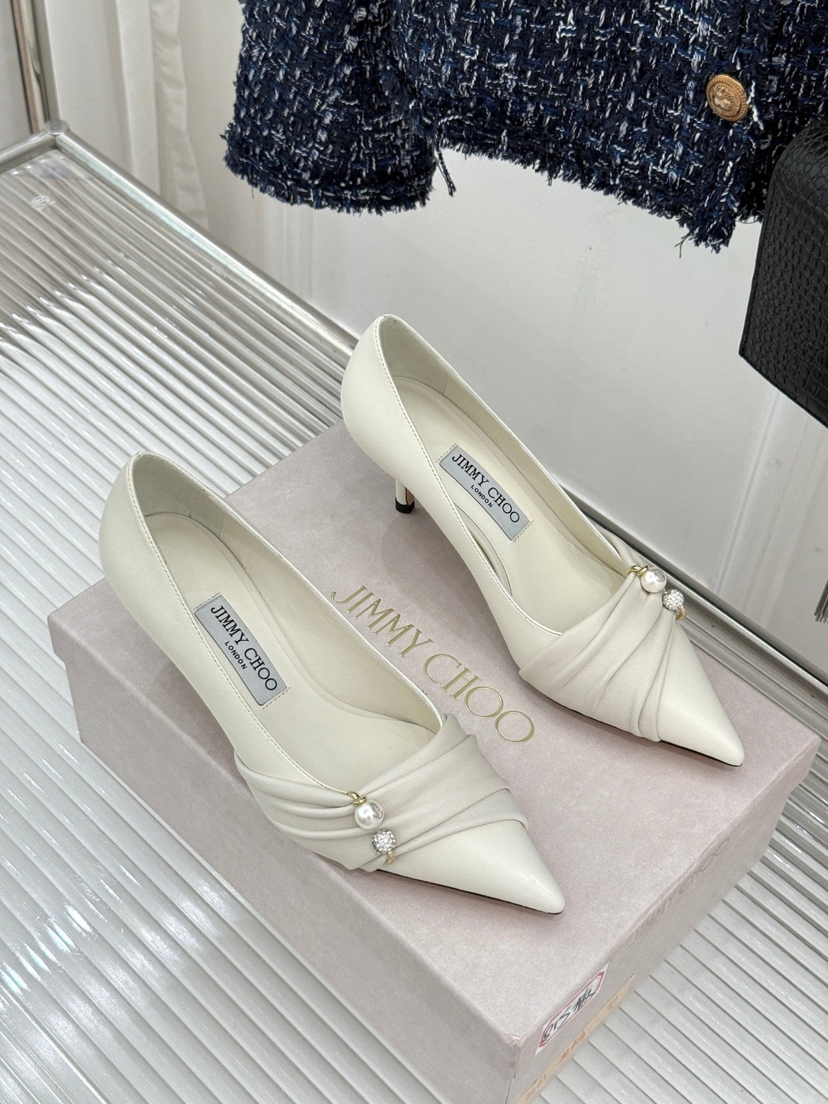 JC 26s Rafi Pumps 6.5cm Leather 174547