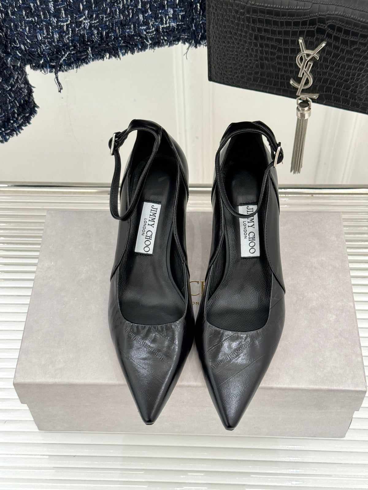 JC 26s Amel Pumps 5cm Leather 174577
