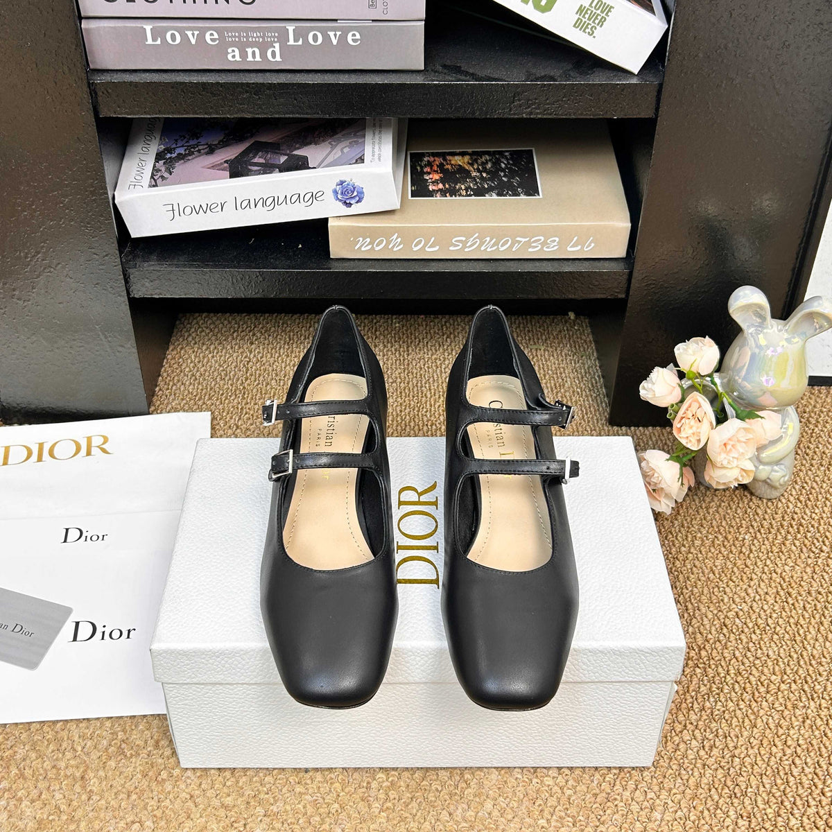 CD 26s Mary Jane Pumps Black Calfskin 157540