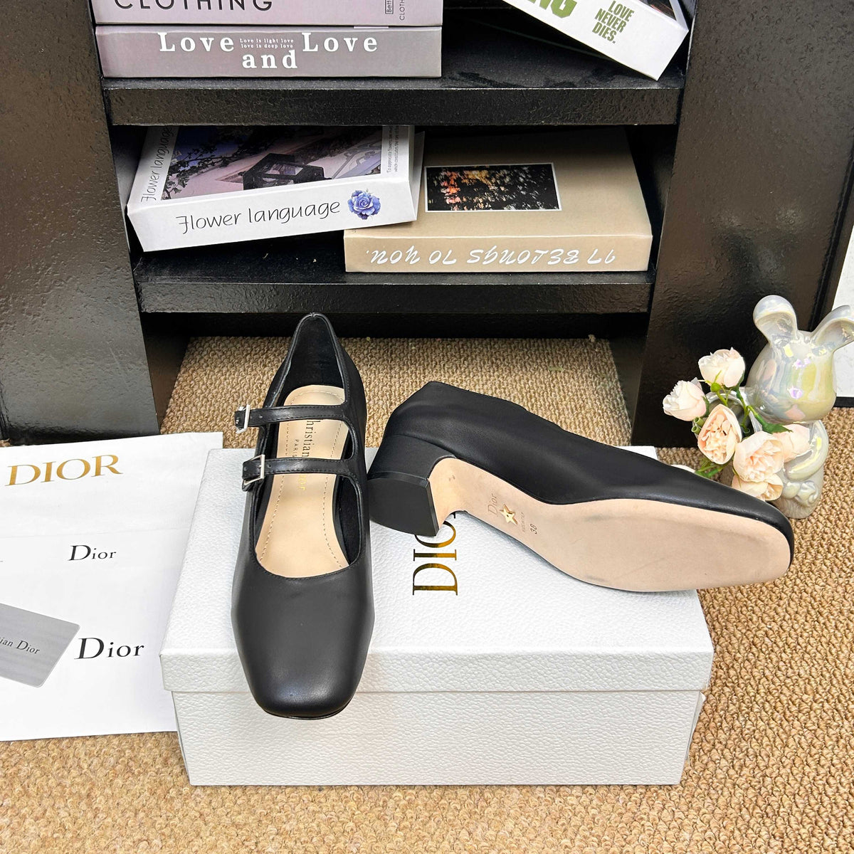 CD 26s Mary Jane Pumps Black Calfskin 157540