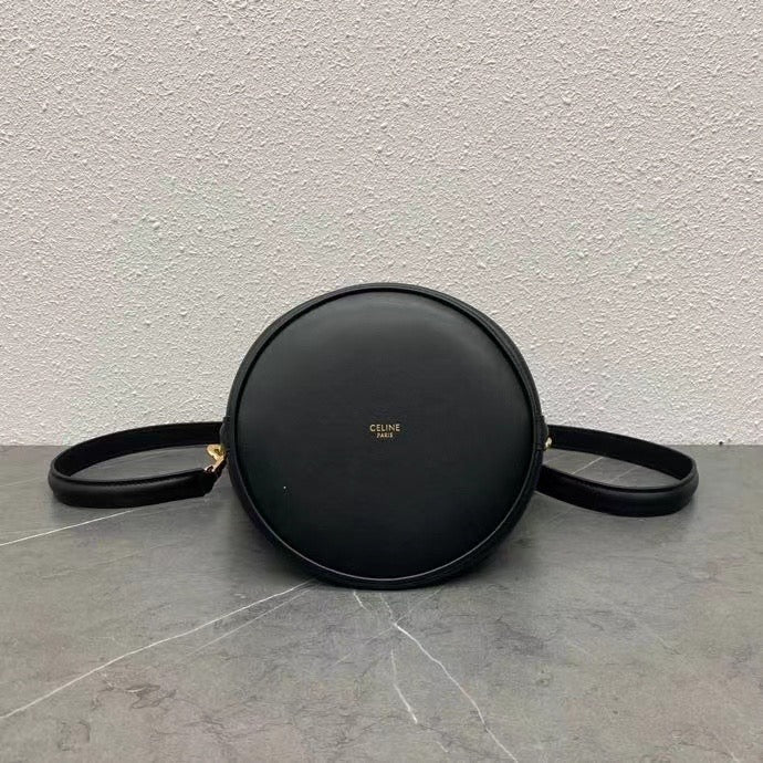 Celine Teen Bucket 16 Bag Black Calfskin