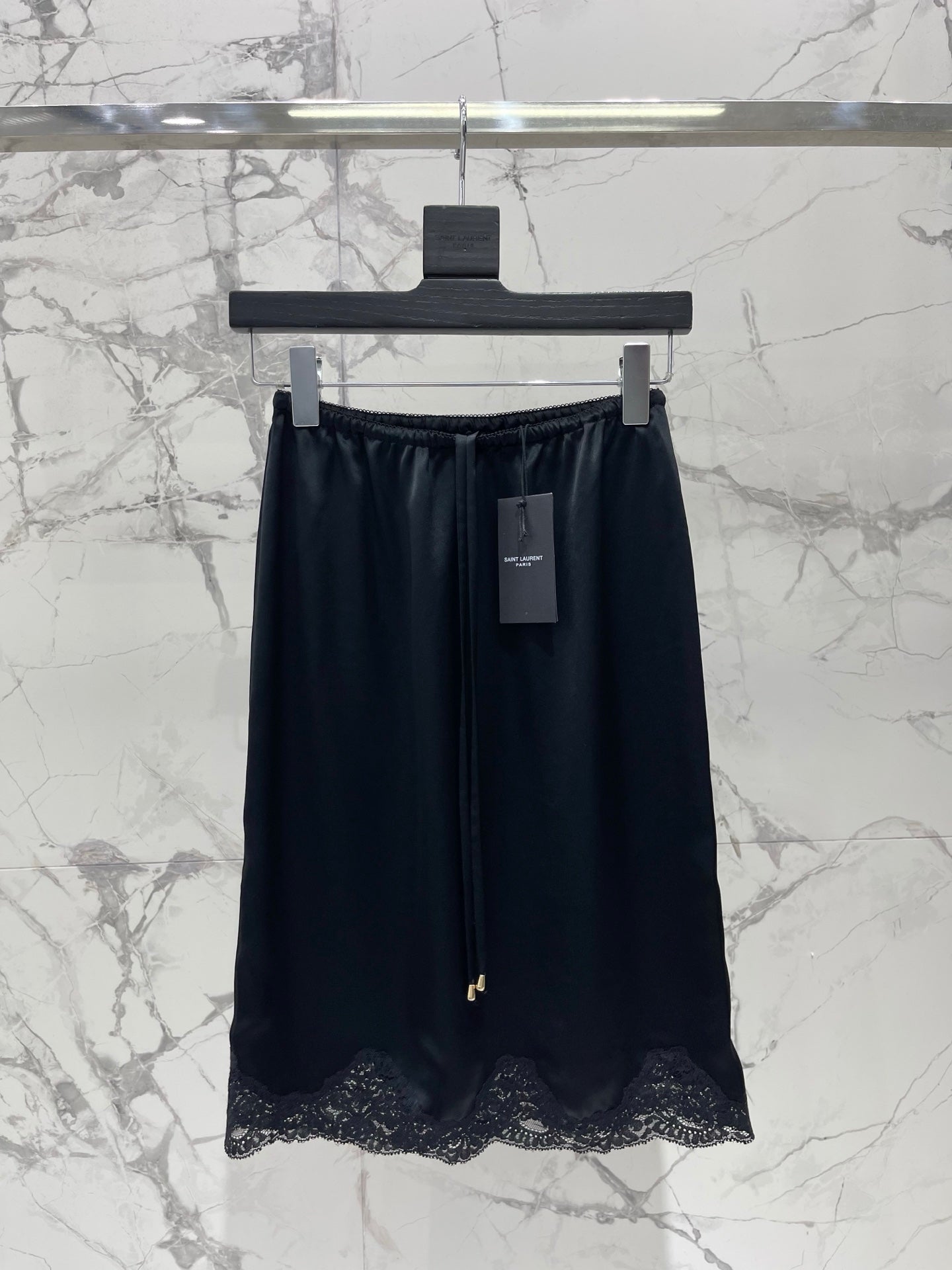 YSL 26s Midi Skirt Silk