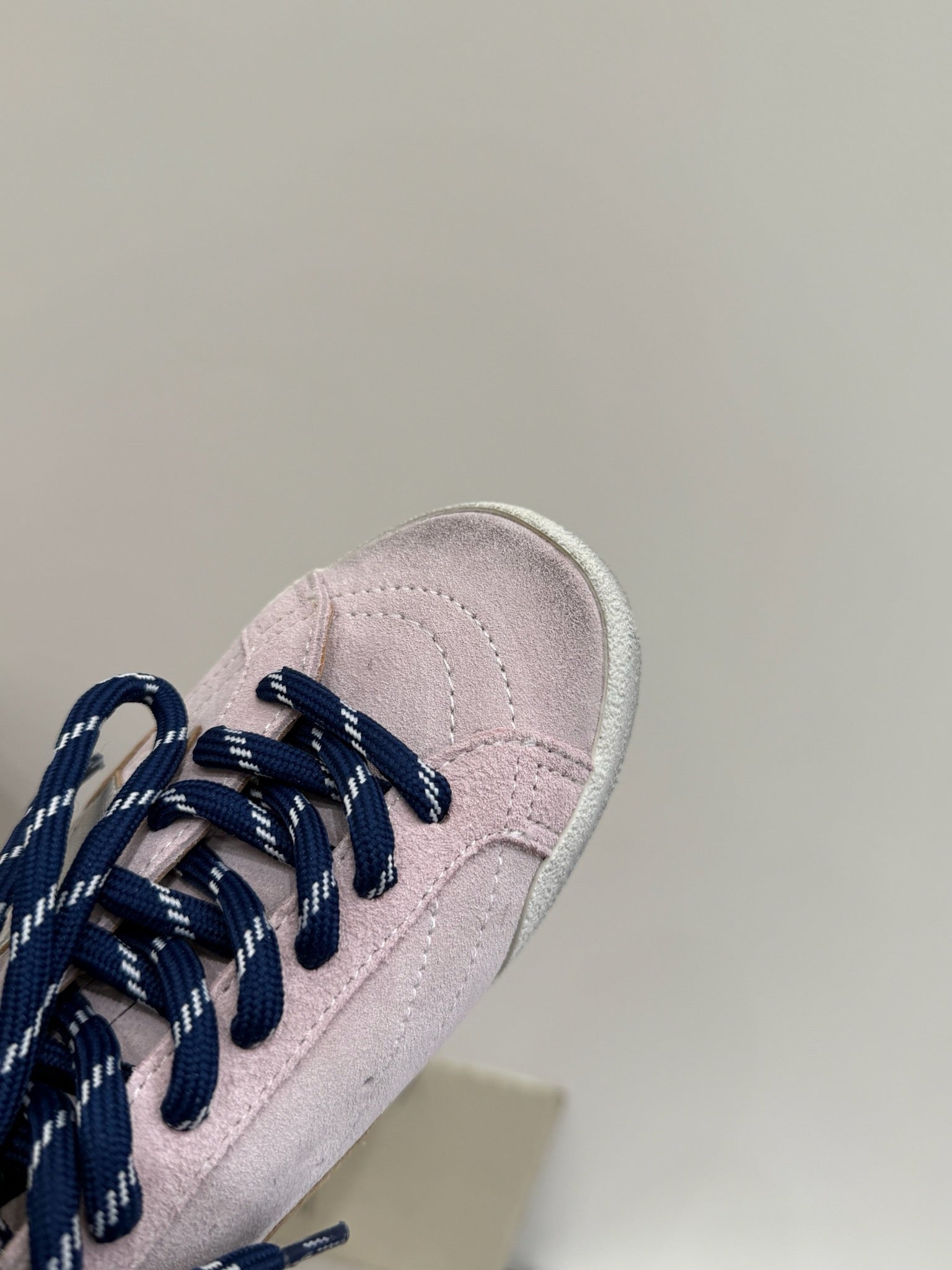 DC 25 Golden Goos Superstar Trainers Pink Cowhide & Rubber 334968