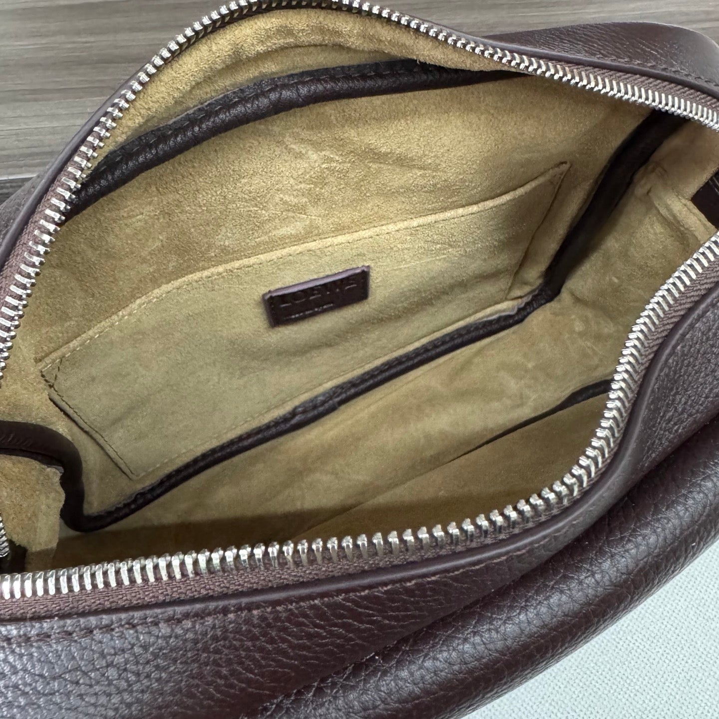Loewe Messenger Bags 23 Dark Reddish Brown Cowhide