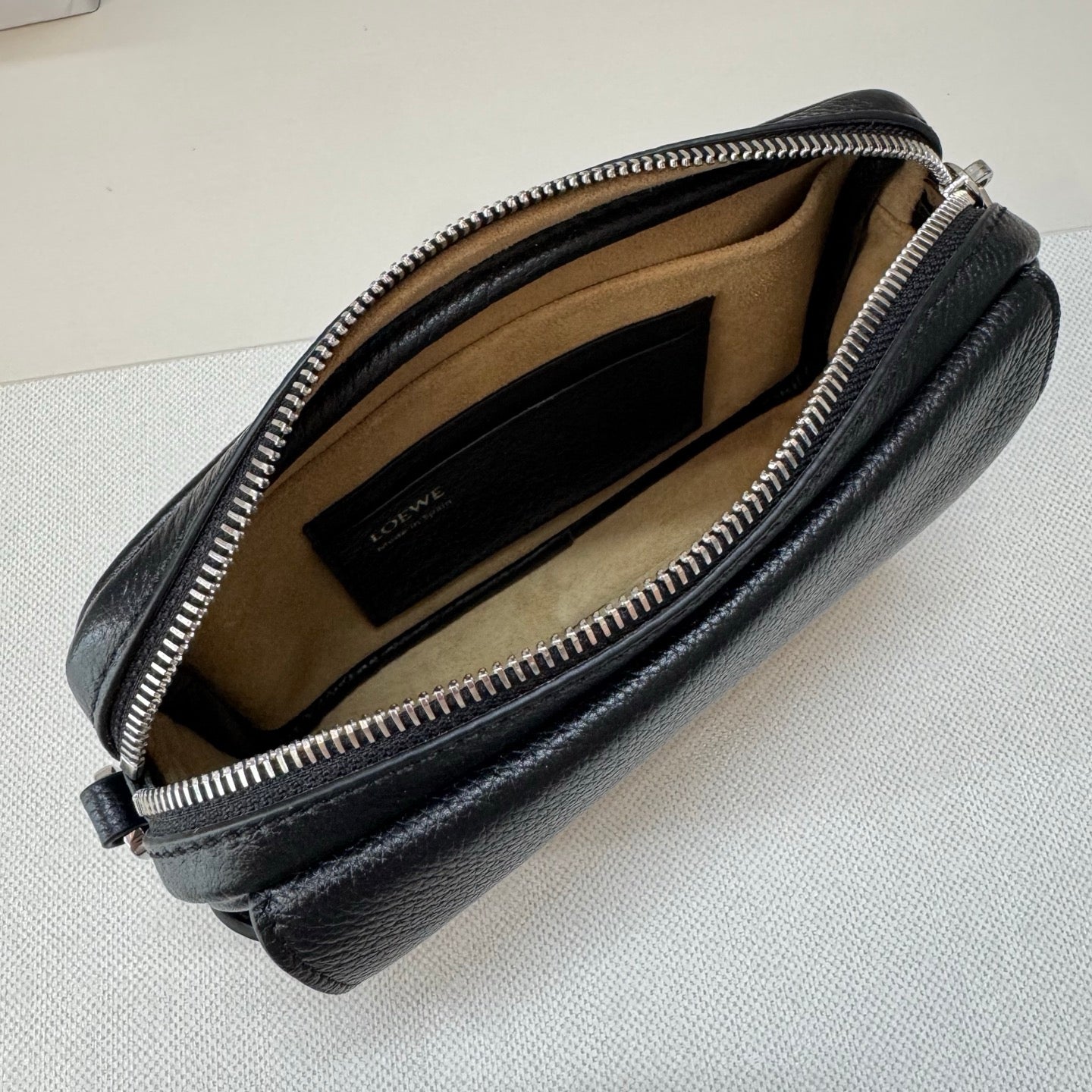 Loewe Messenger Bags 20 Black Cowhide