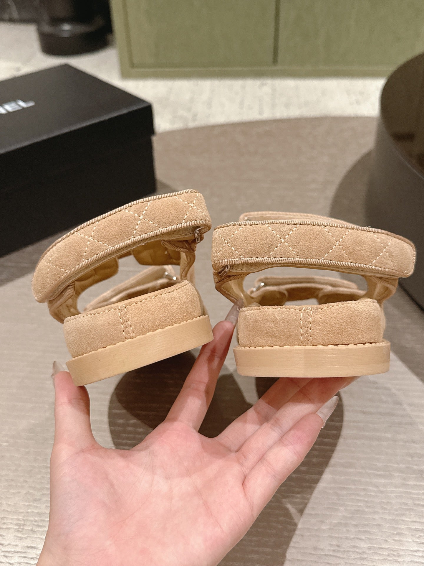 CC 26s Dad Sandal Light Brown Suede 762929