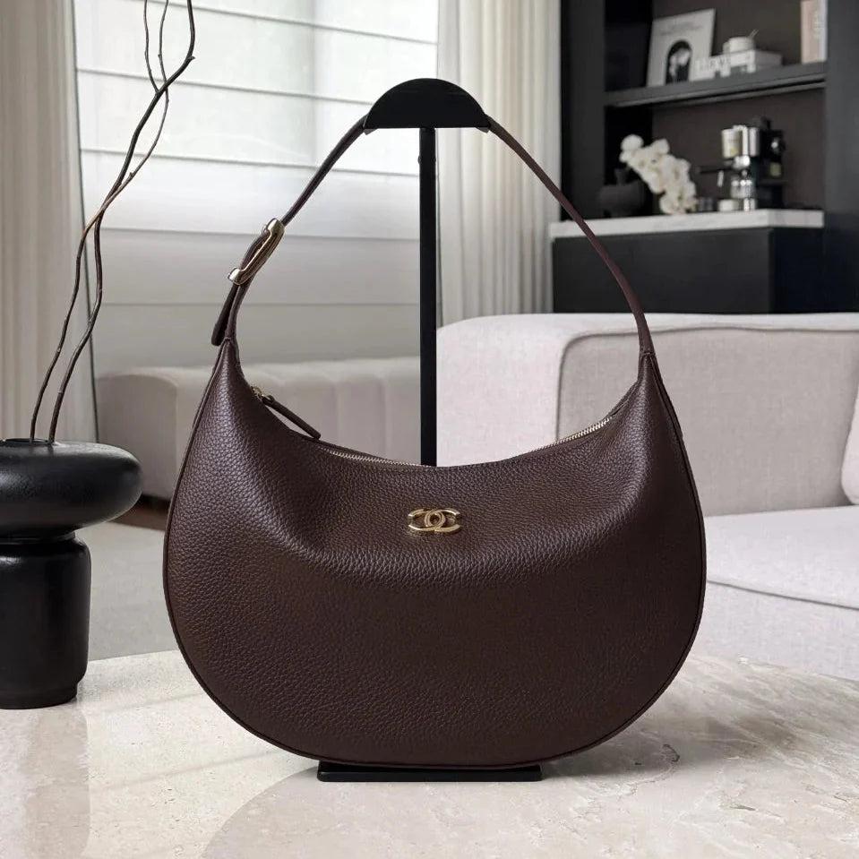 Chanel 2026 Hobo Bag 30cm Grained Calfskin