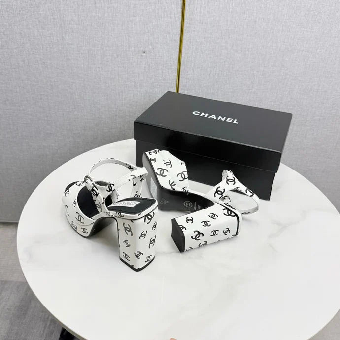 Chanel 2026 Slingback Sandals 75mm Sheepskin 801509
