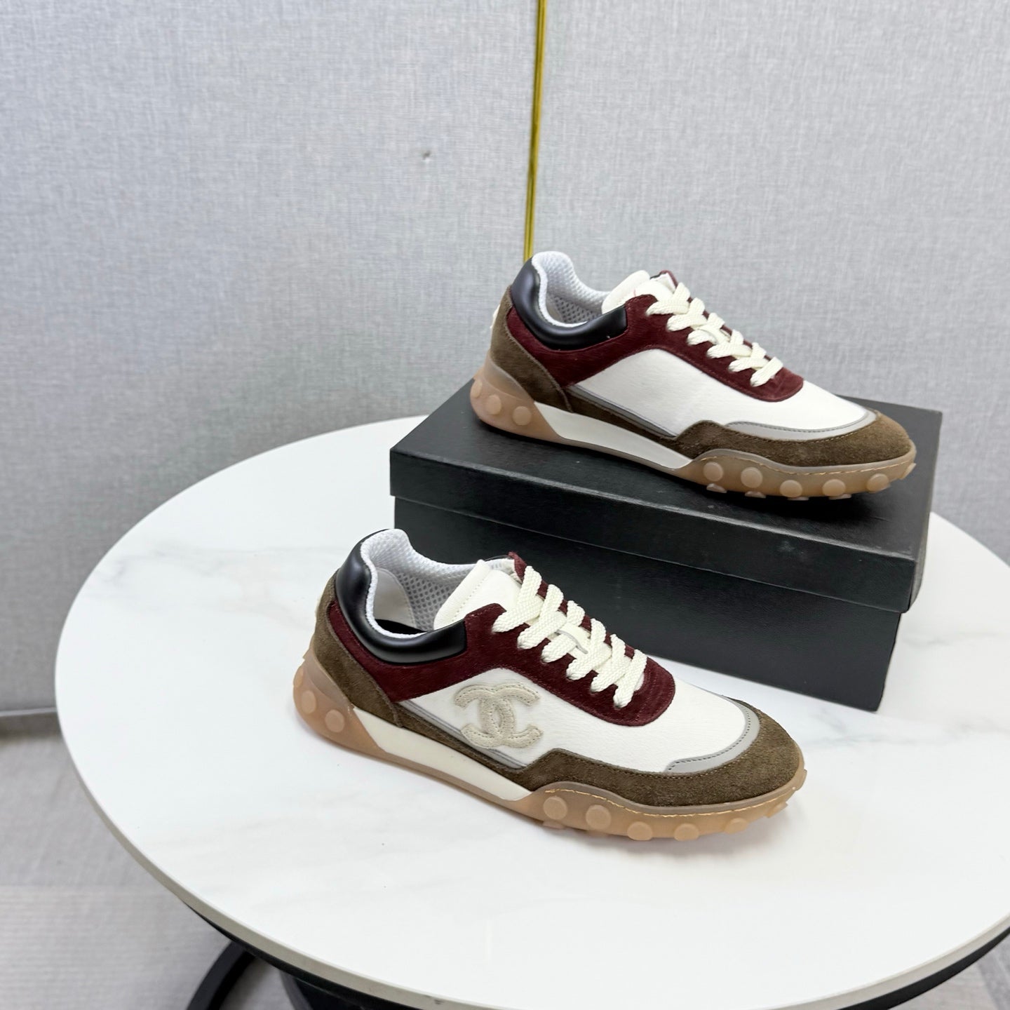 CC 26s Casual Sneakers Colorful Suede Calfskin 972885