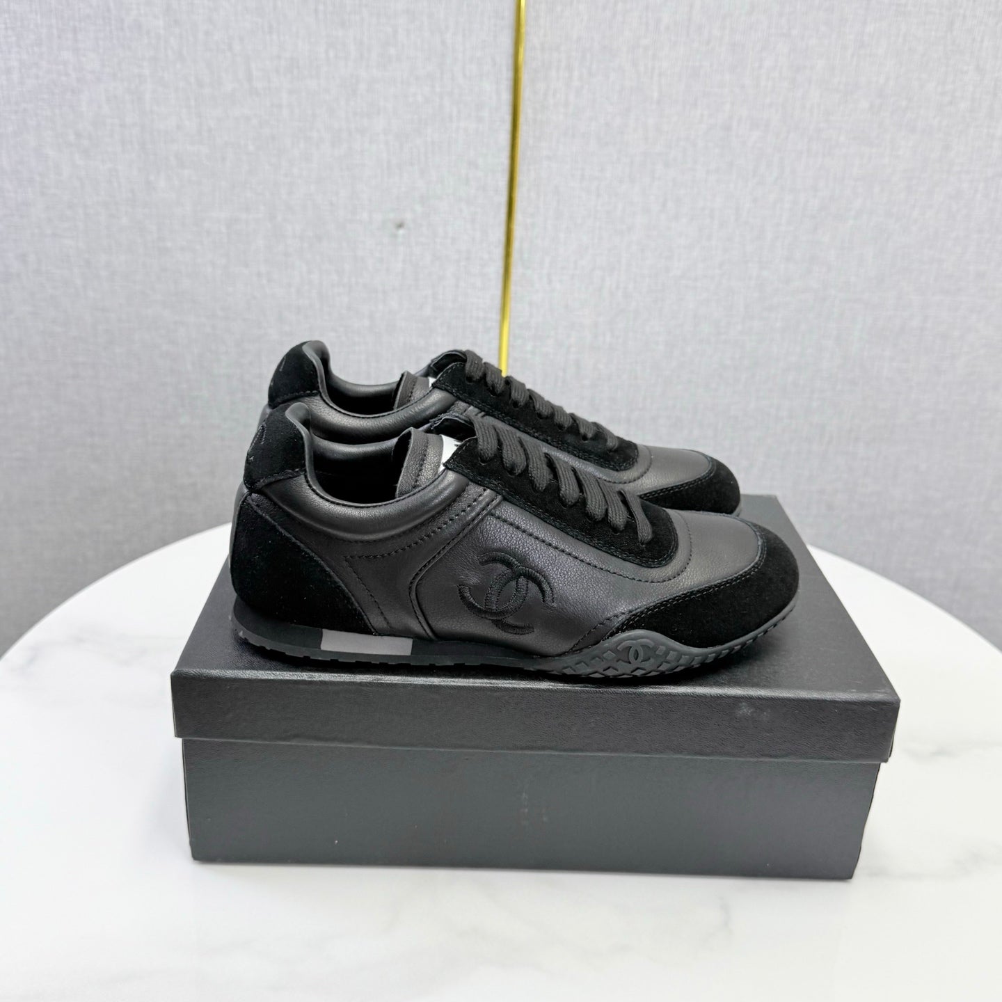 CC 26s Sneakers Black Leather Suede 972906