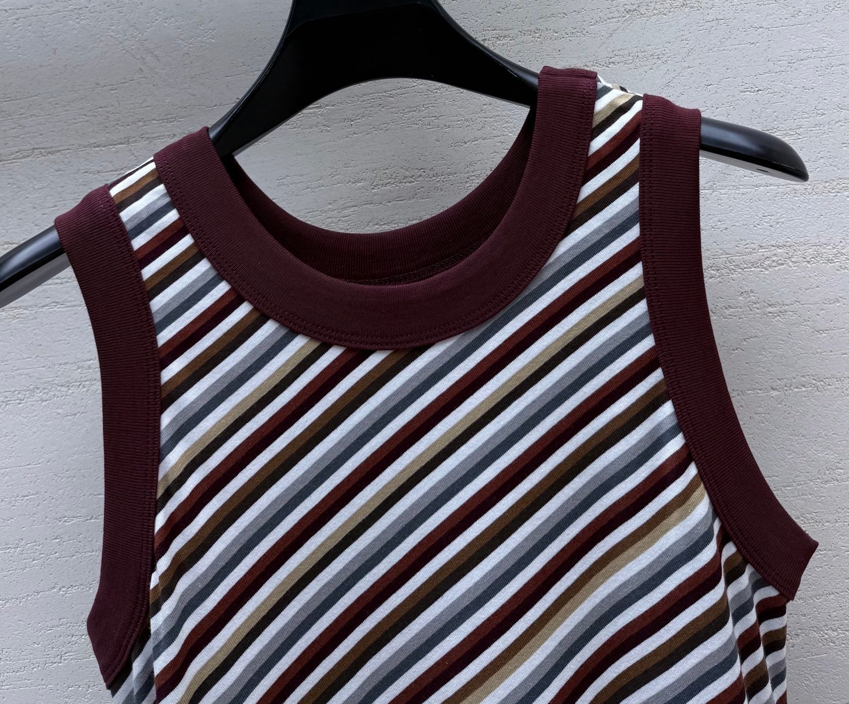 CC 26s Coco Beach Striped Sleeveless Dress Cotton 398004
