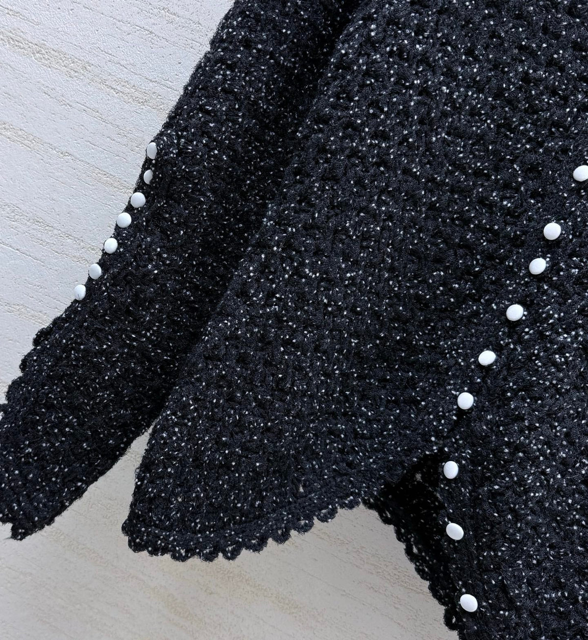Dior 26s Knit Cardigan Black Polyamide 432837