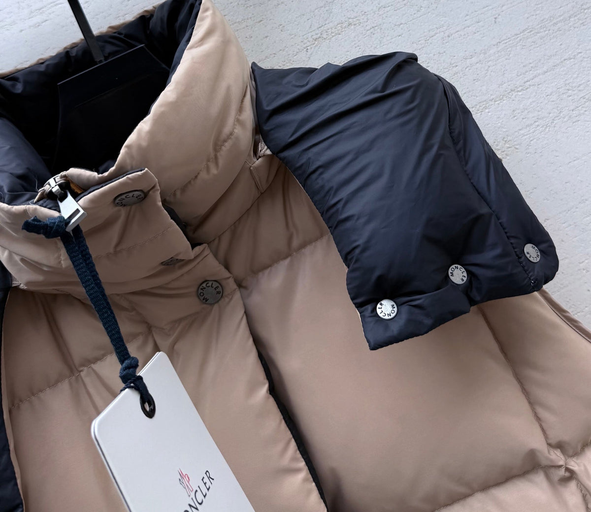 MC 26s Down Vest Beige Polyamide 432978