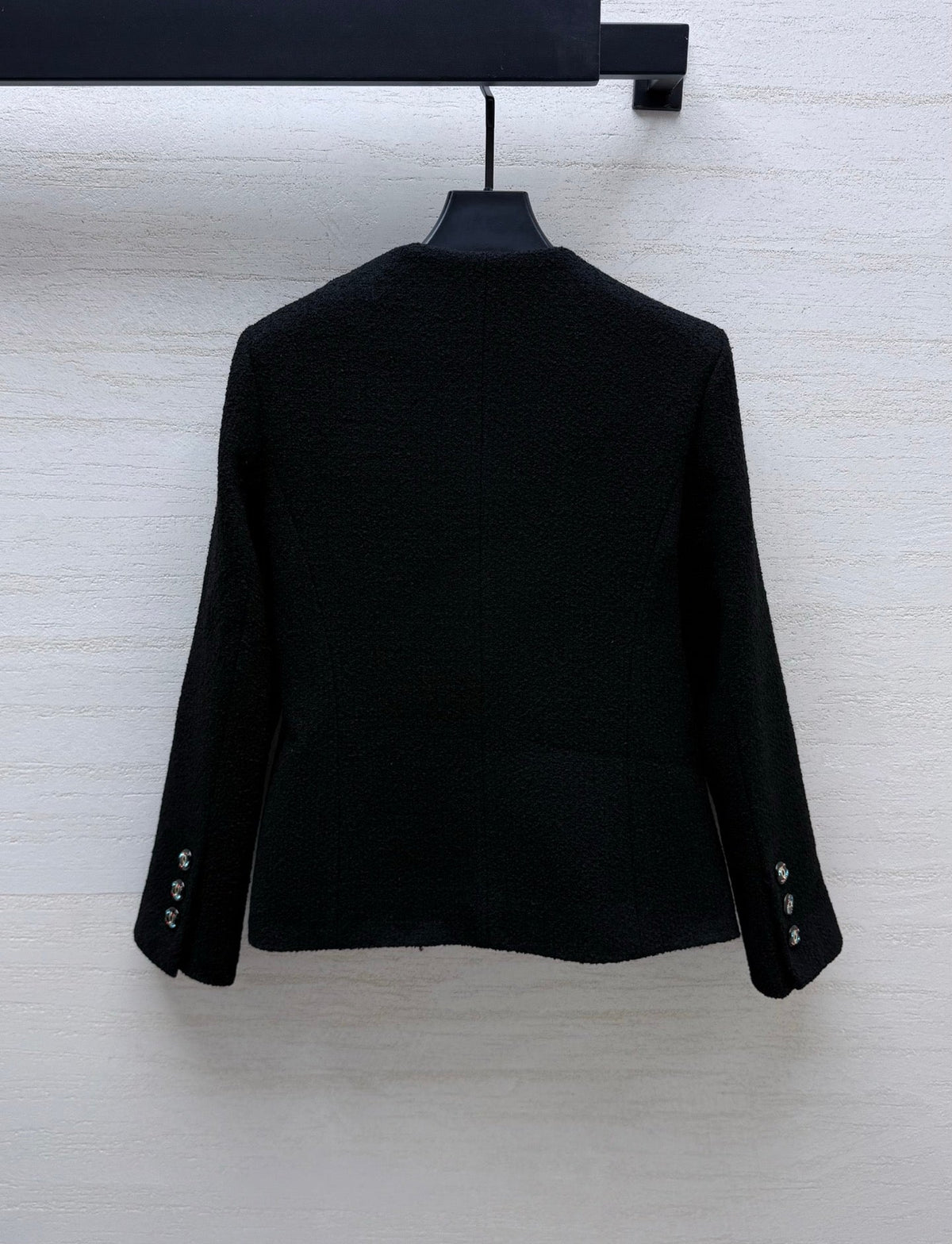 CC 26s Wool Jacket Black Wool Polyester 432877