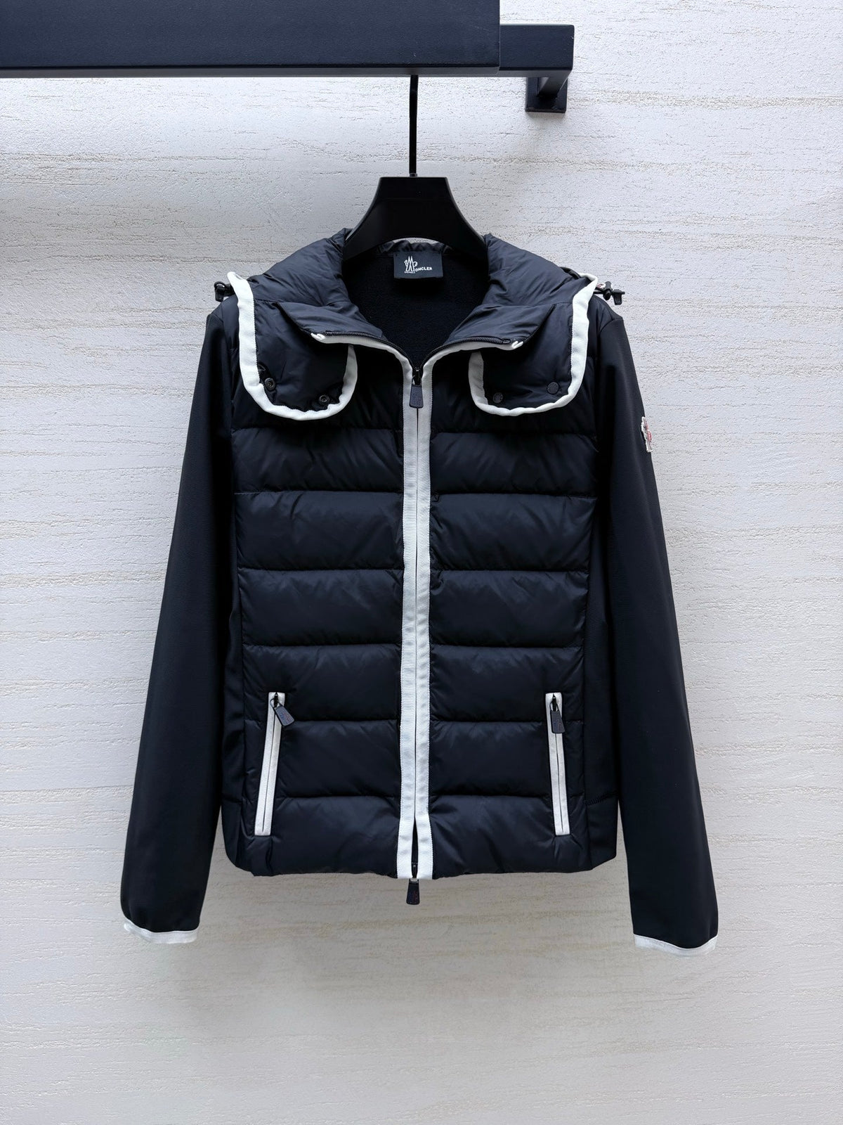 MC 26s Cardigan Down Jacket Black Polyamide 432856
