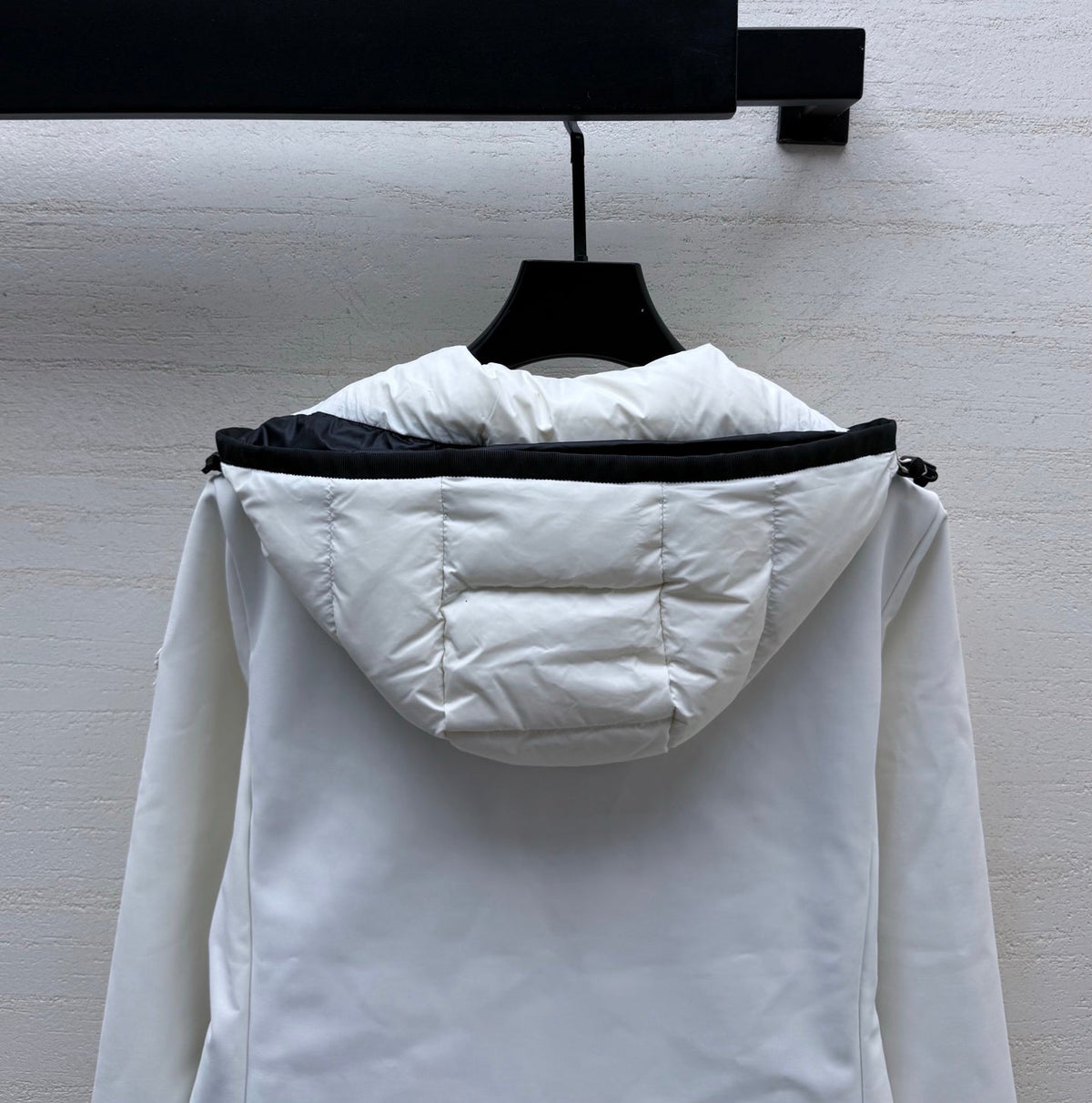 MC 26s Cardigan Down Jacket White Polyamide 432857
