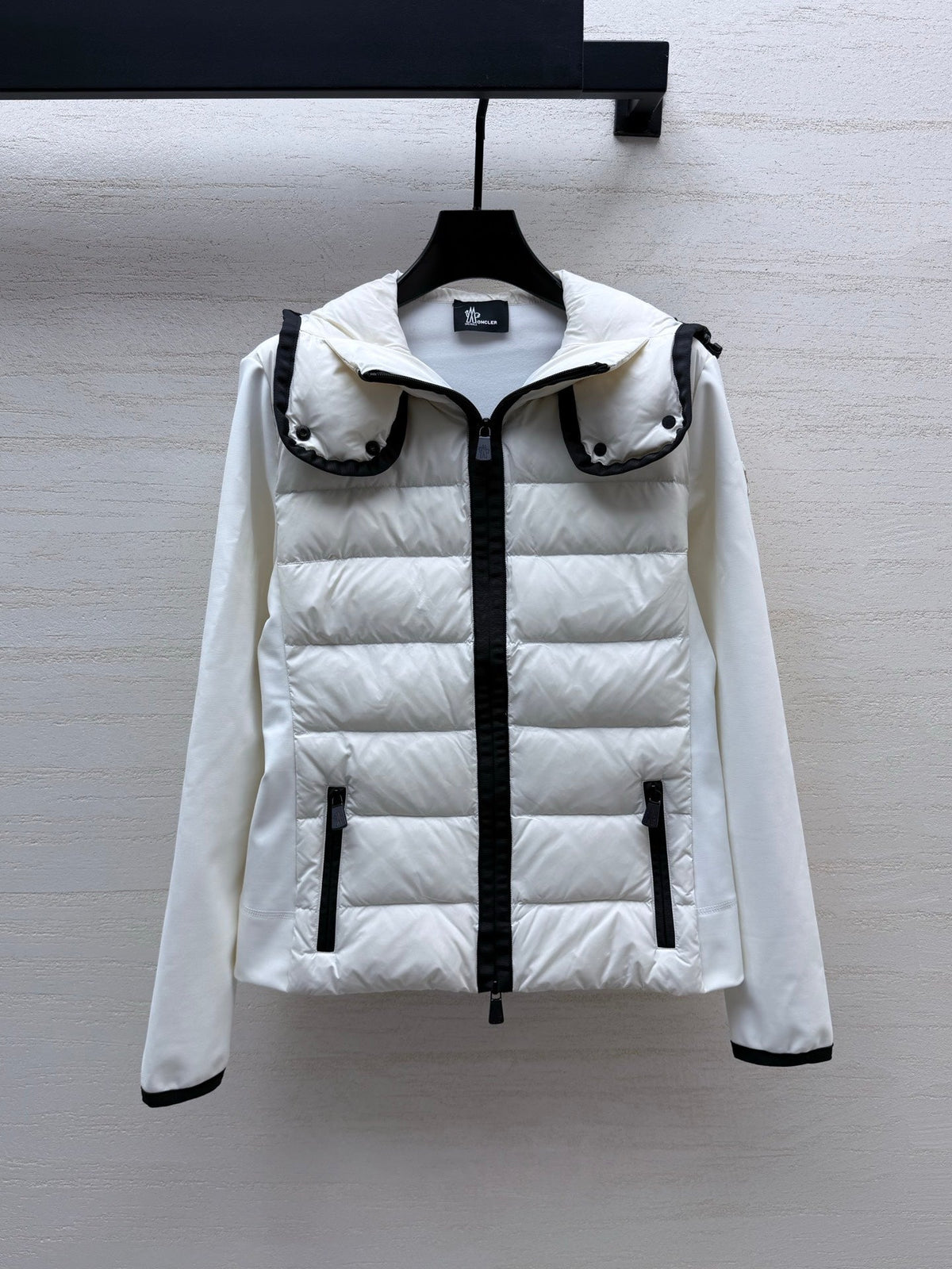 MC 26s Cardigan Down Jacket White Polyamide 432857