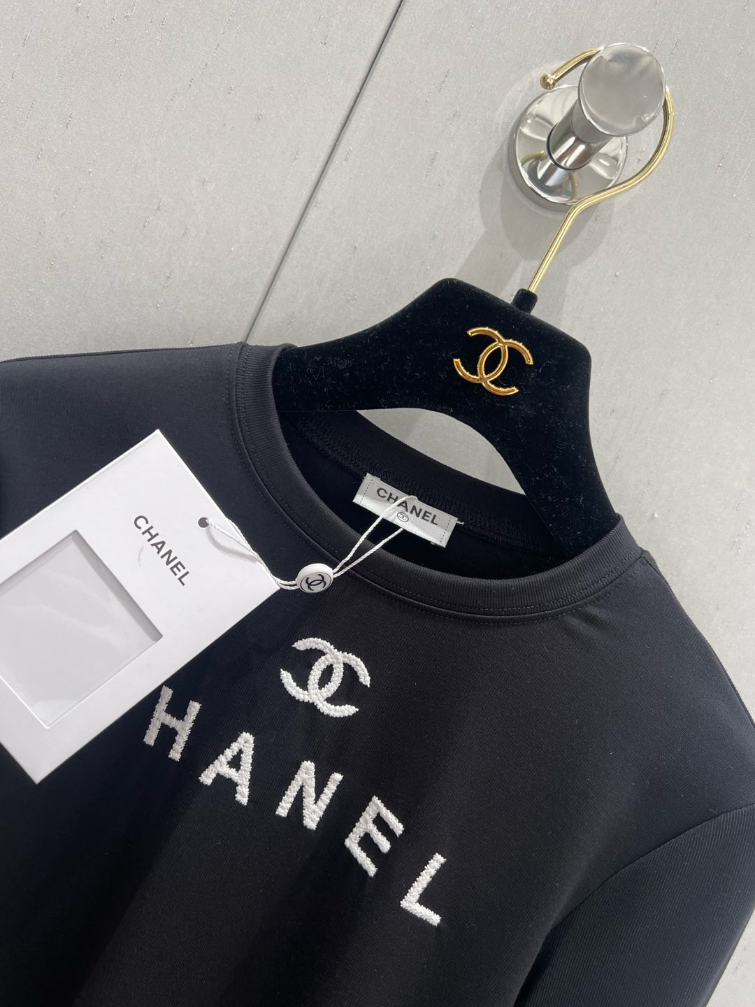 CC Long Sleeve T-shirt Tencel Fabric