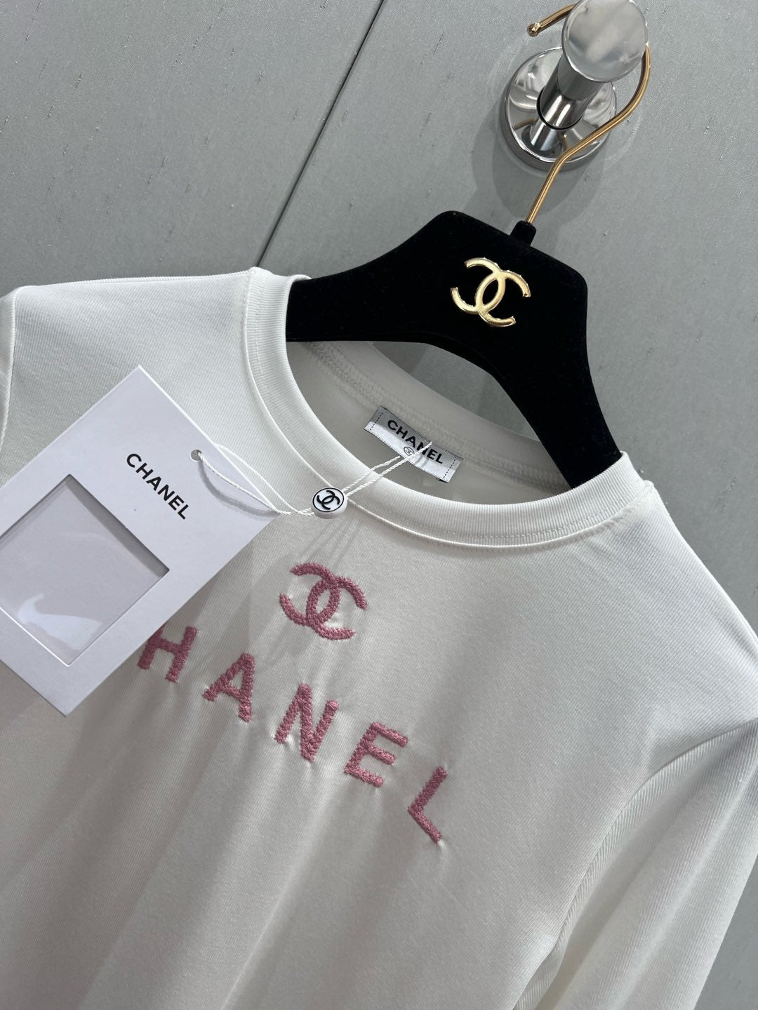 CC Long Sleeve T-shirt Tencel Fabric