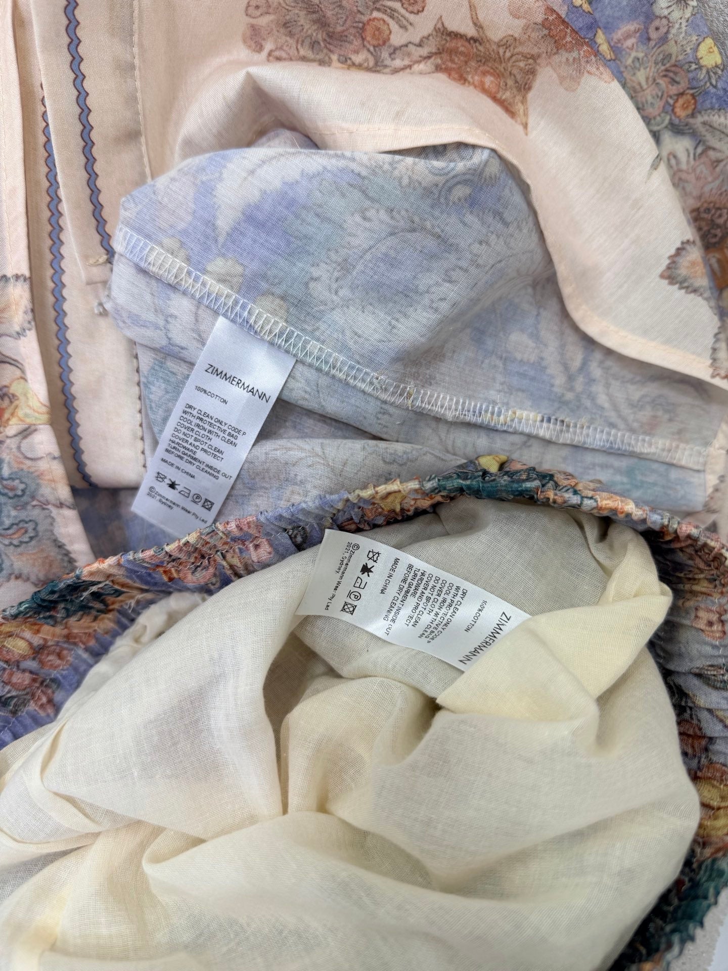 Zimmermann Set Pierre-Louis Mascia Floral Tapestry Cotton 347298