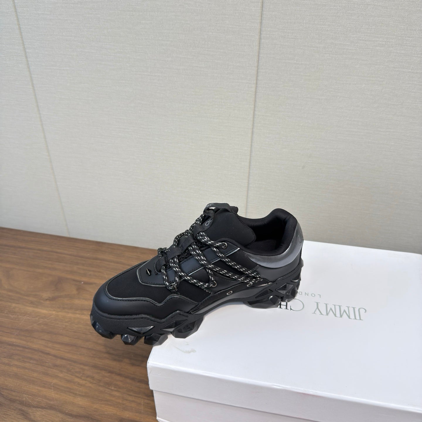 Jimmy Diamond X II/F Sneaker Black Fabric Leather 517668