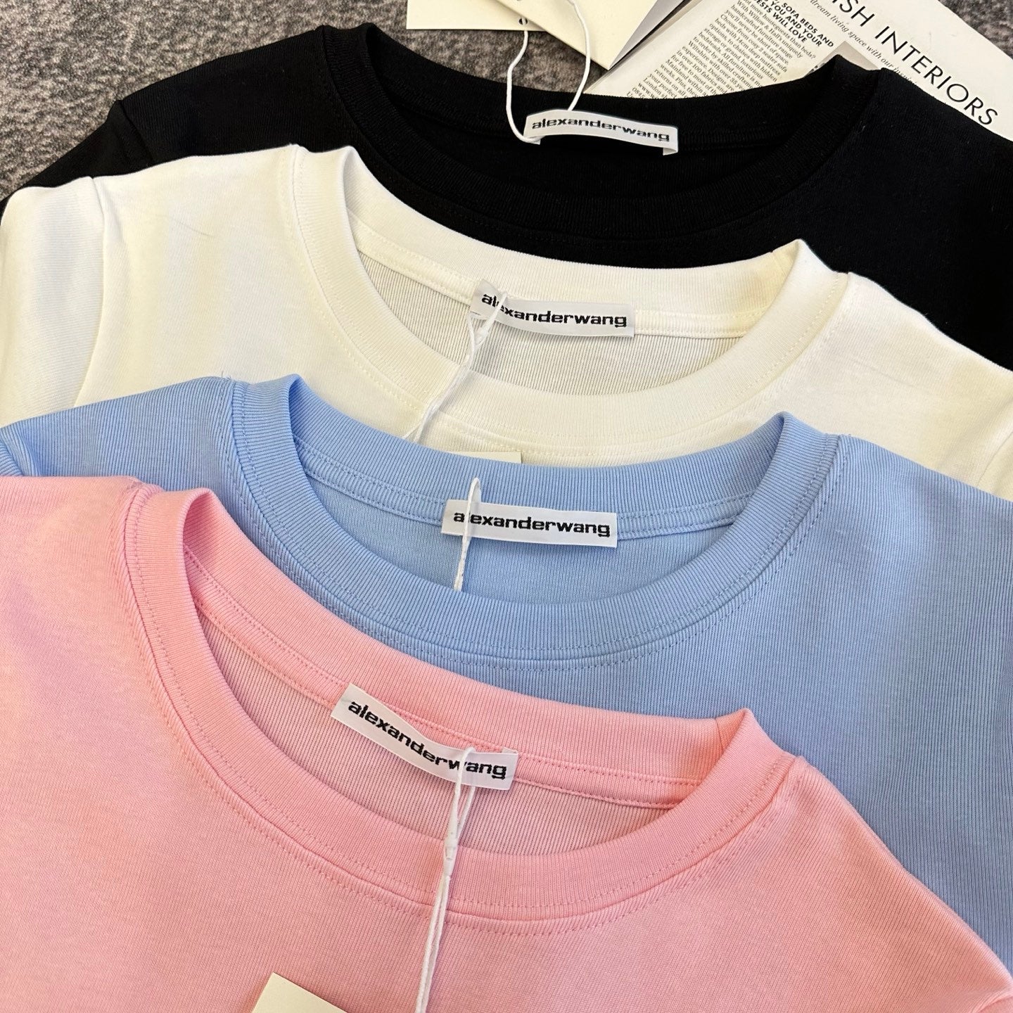 Alexanderwang Short-Sleeve T-Shirt Cotton 369988