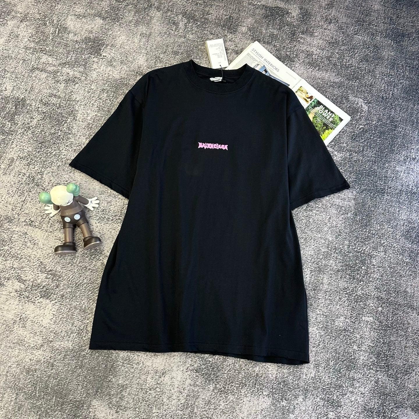 Balenciaga Short-Sleeve T-Shirt Cotton 369997