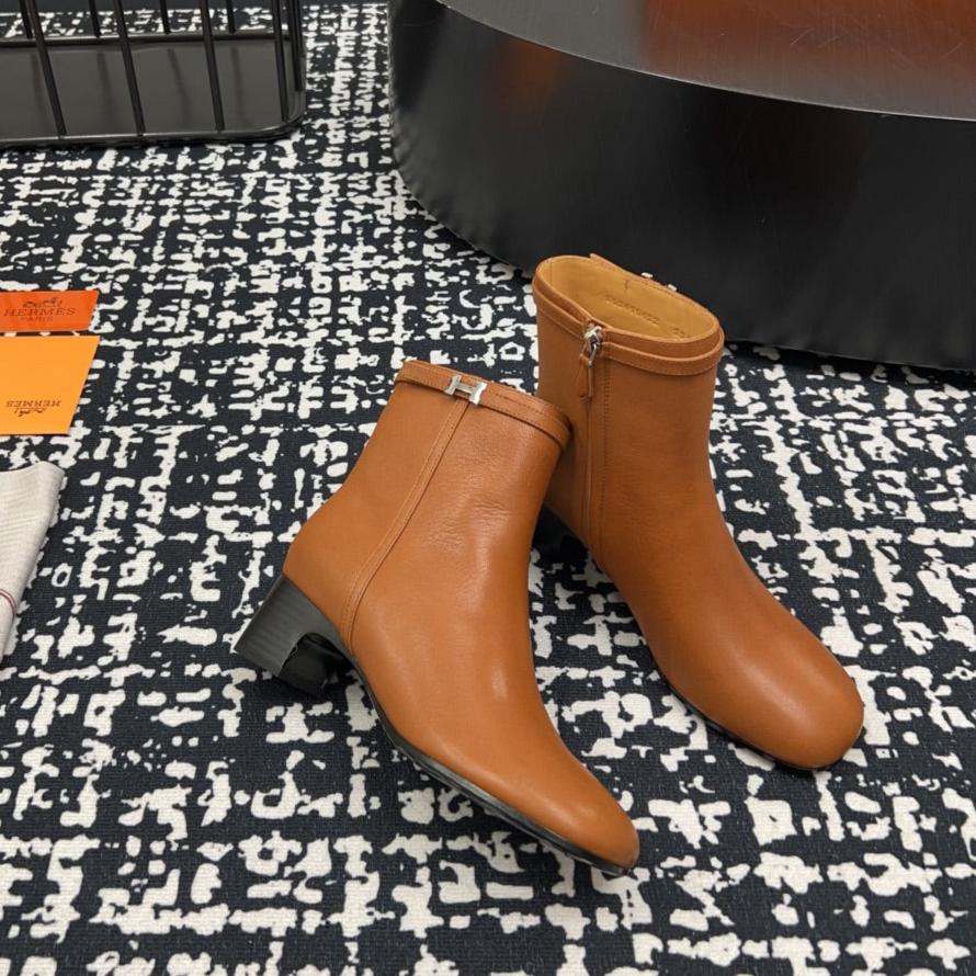 HM Botines Impérial 50mm Brown Cowhide 952388