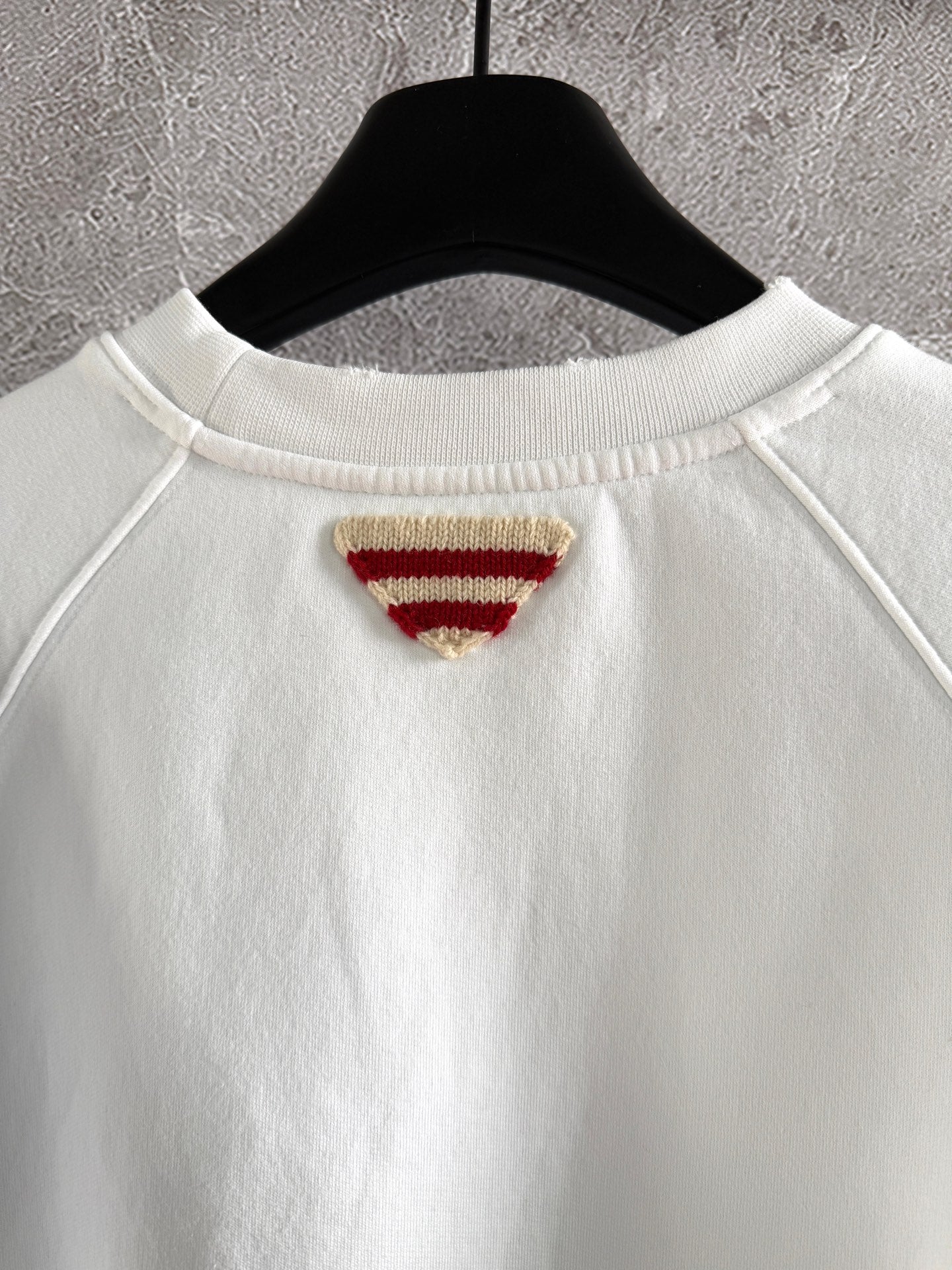 Prada “PRADA MILANO EST. 1913” Sweatshirt White Cotton