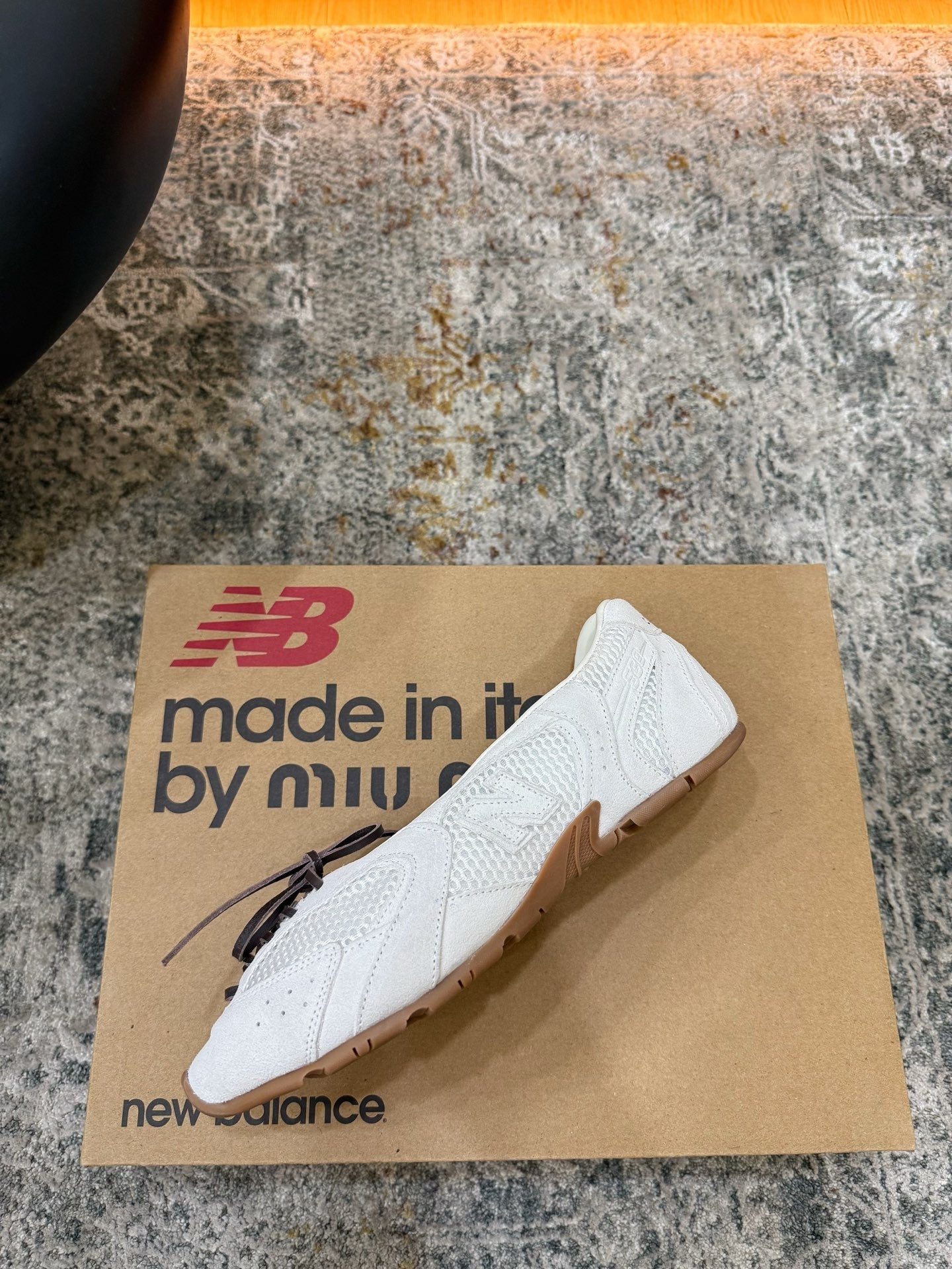 Miu Miu x New Balance 530 SL 26K Sneakers White Suede 996354