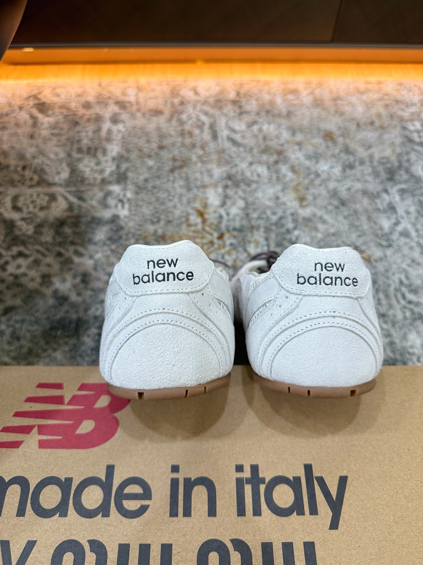 Miu Miu x New Balance 530 SL 26K Sneakers White Suede 996354